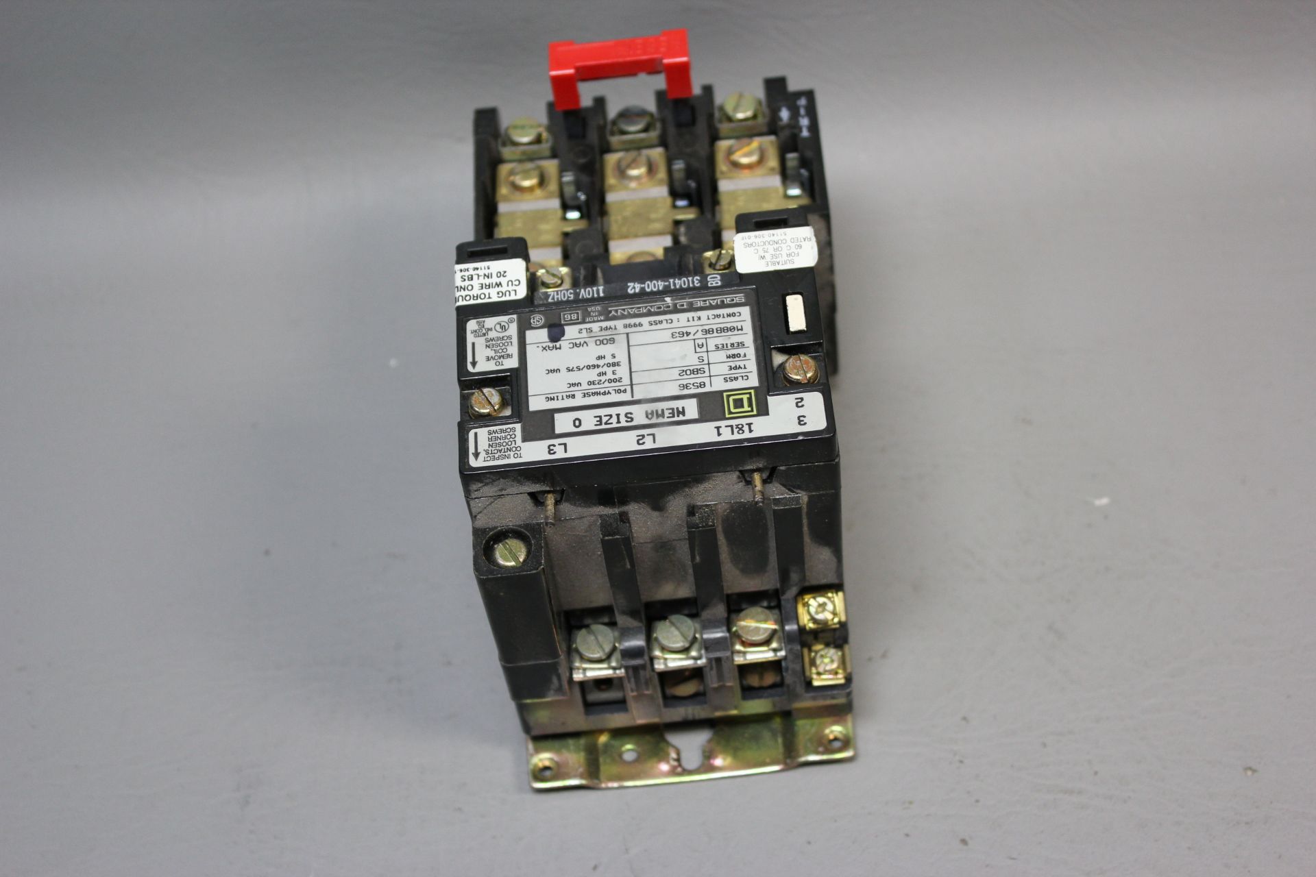 SQUARE D CONTACTOR - Image 3 of 3