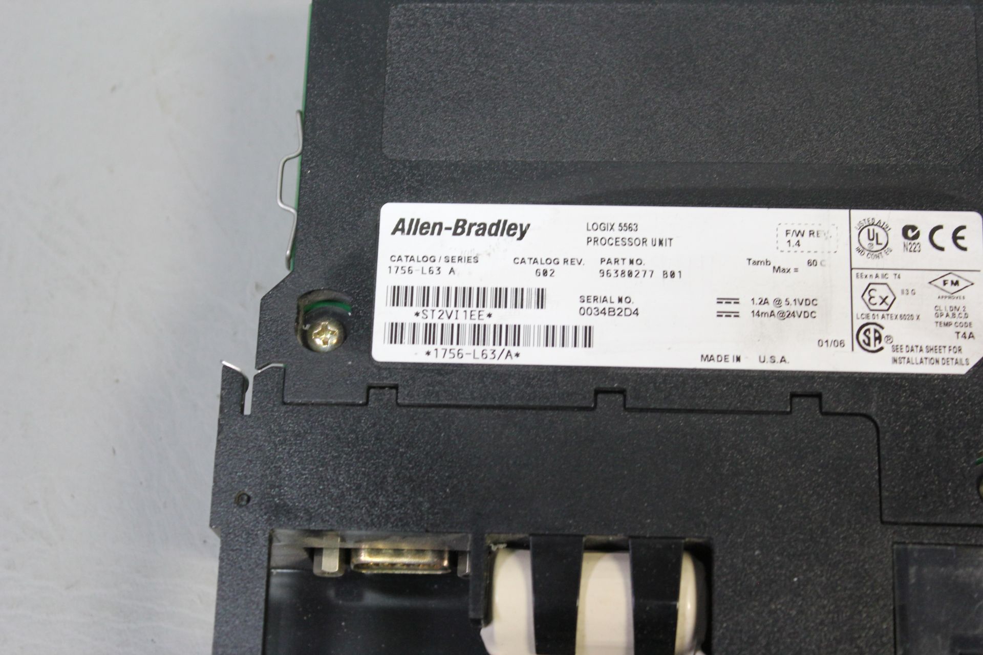 ALLEN BRADLEY CONTROLLOGIX PLC CPU - Image 3 of 3
