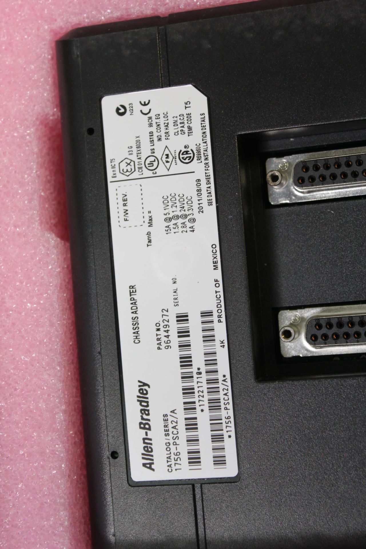 NEW ALLEN BRADLEY CONTROLLOGIX REDUNDANT POWER SUPPLY ADAPTER - Image 4 of 4