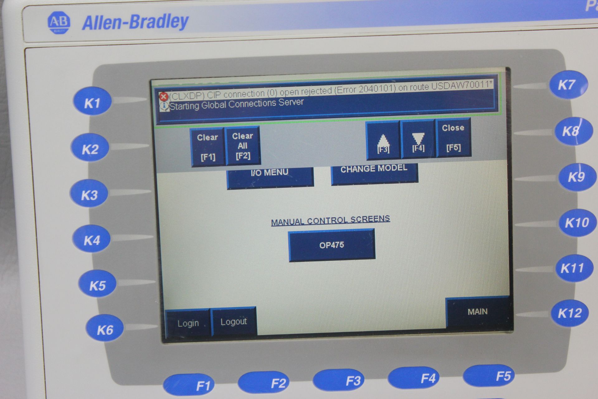 ALLEN BRADLEY PANELVIEW PLUS 700 HMI - Image 12 of 14