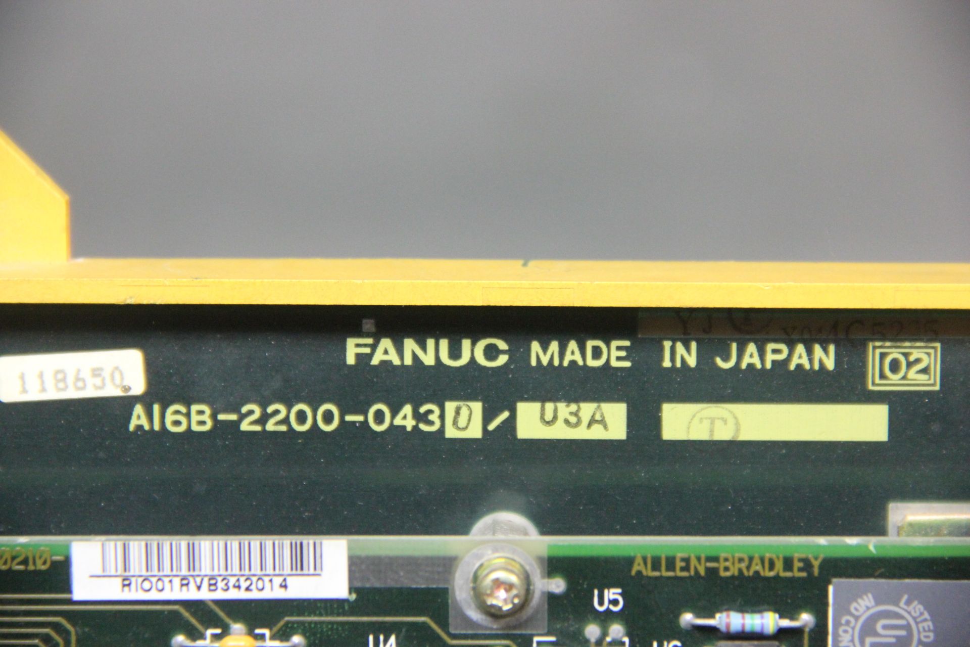 FANUC CONTROL BOARD W/ ALLEN BRADLEY REMOTE I/O INTERFACE - Image 4 of 4