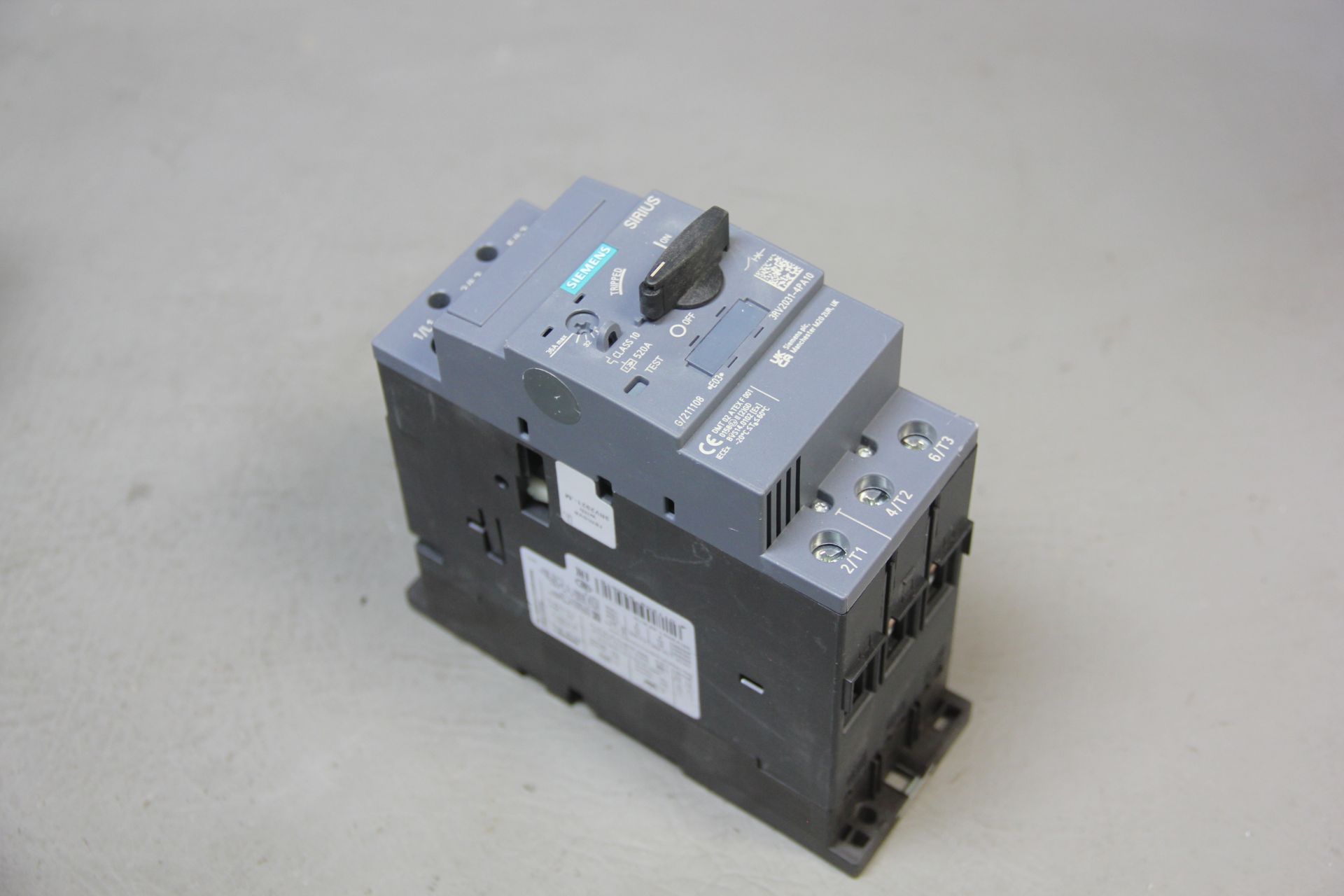 UNUSED SIEMENS MOTOR PROTECTION CIRCUIT BREAKER