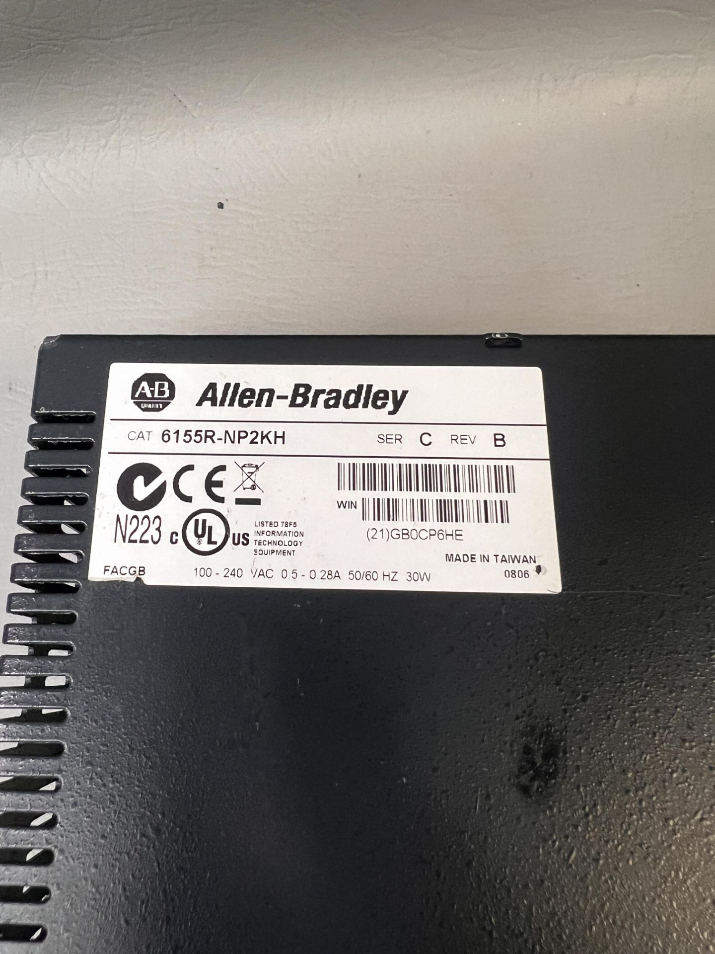 ALLEN BRADLEY VERSAVIEW 200R INTERFACE MODULE - Image 2 of 4