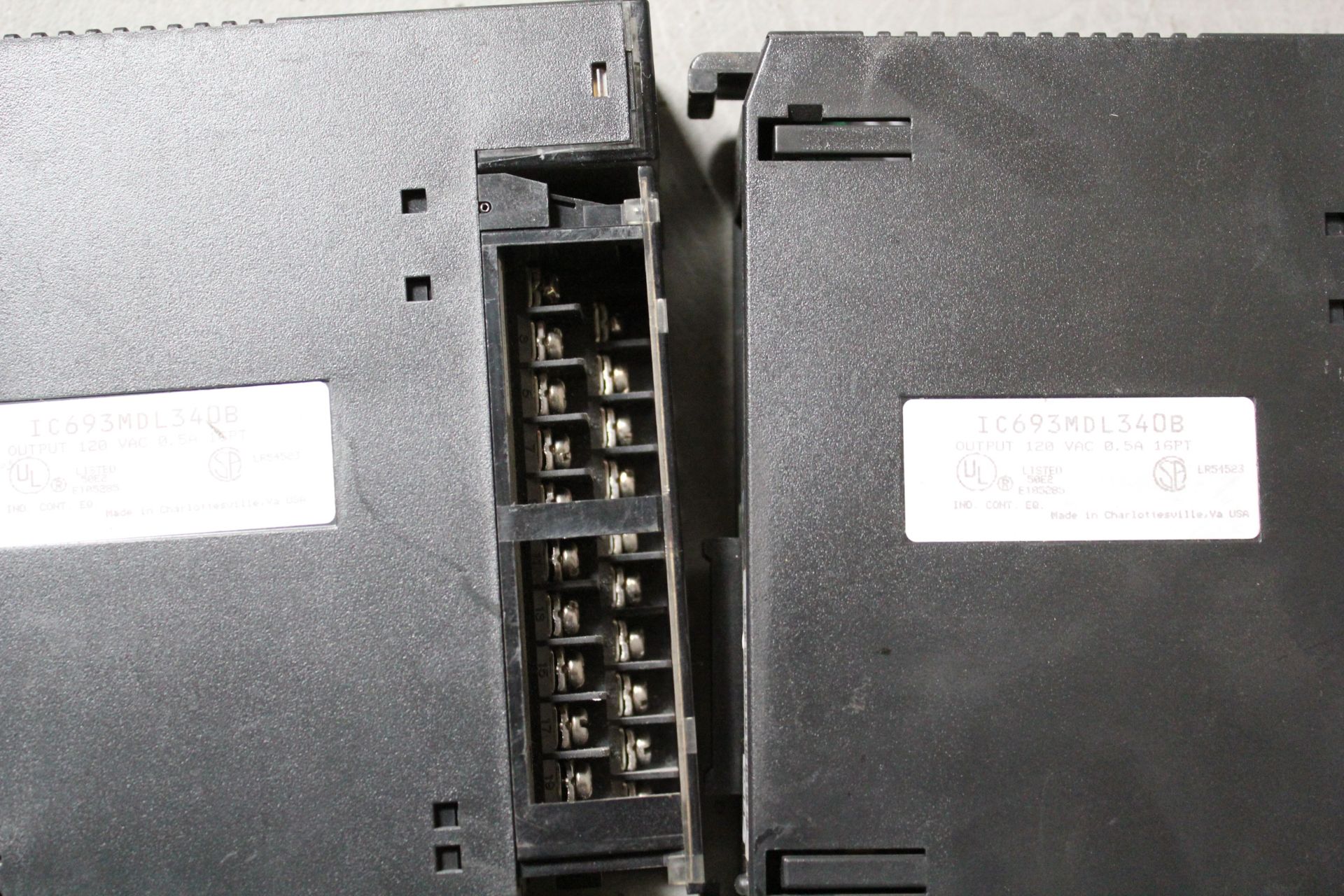 GE FANUC PLC RACK CPU WITH MODULES - Image 4 of 12