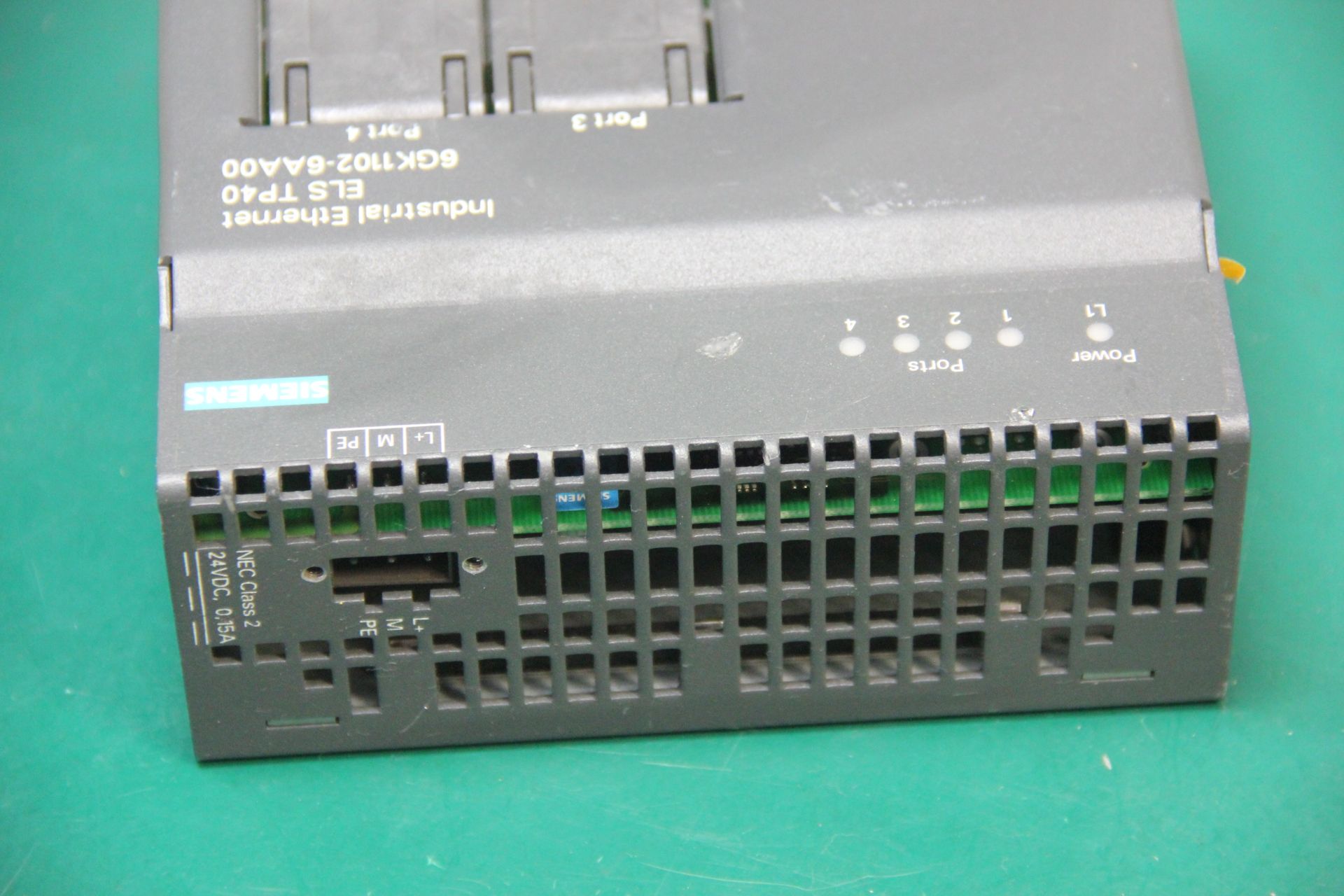 SIEMENS SIMATIC NET INDUSTRIAL ETHERNET MODULE - Image 3 of 6