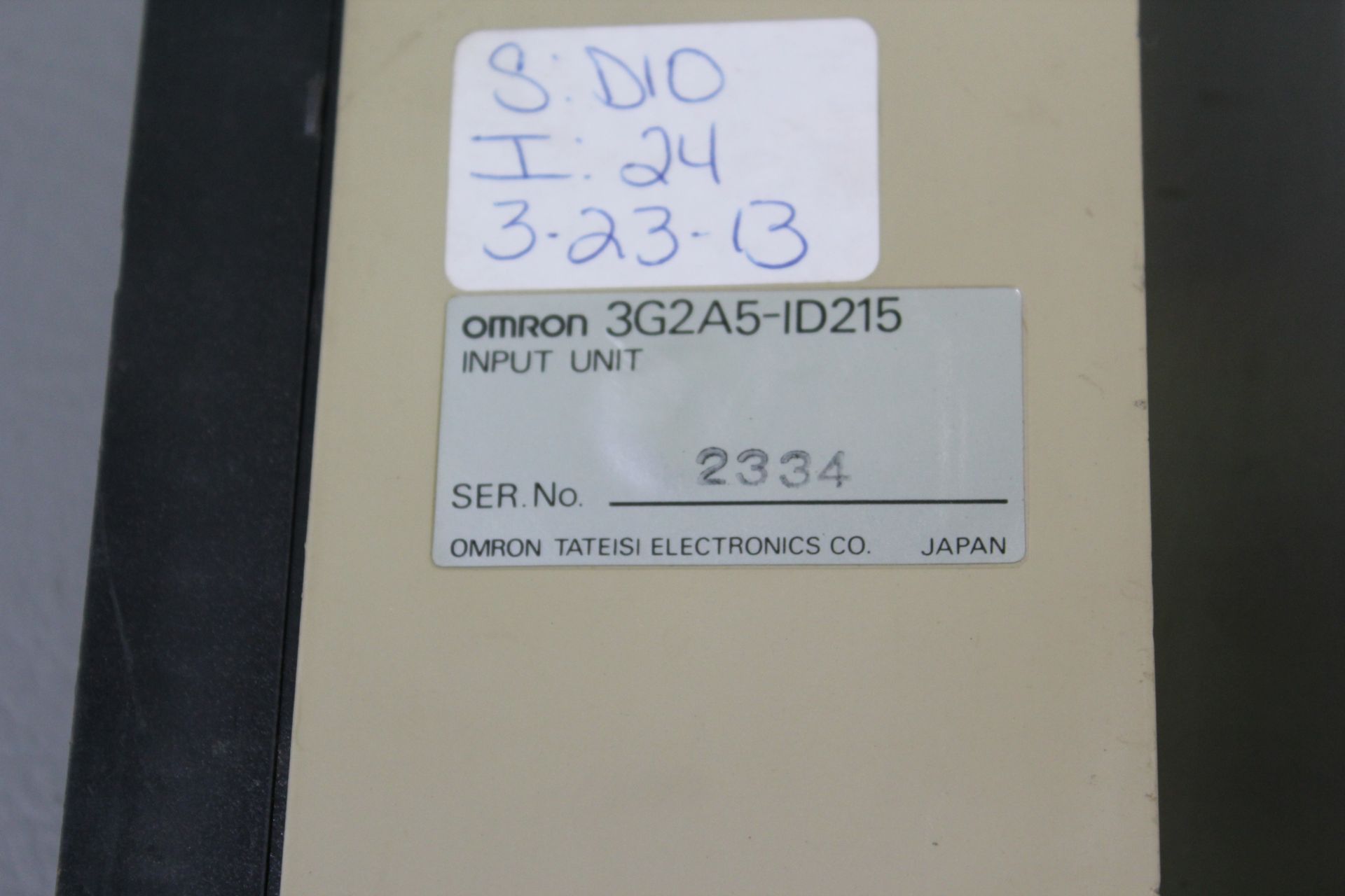 LOT OF OMRON PLC MODULES - Image 4 of 7