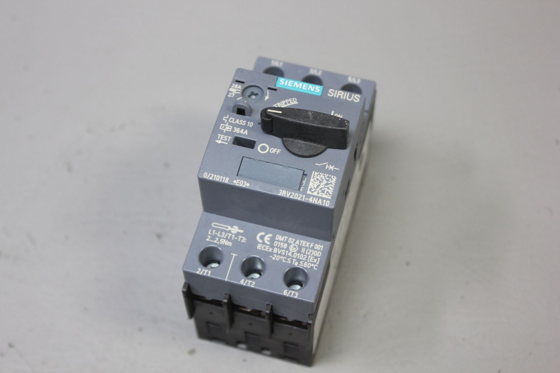 SIEMENS MOTOR PROTECTOR/BREAKER