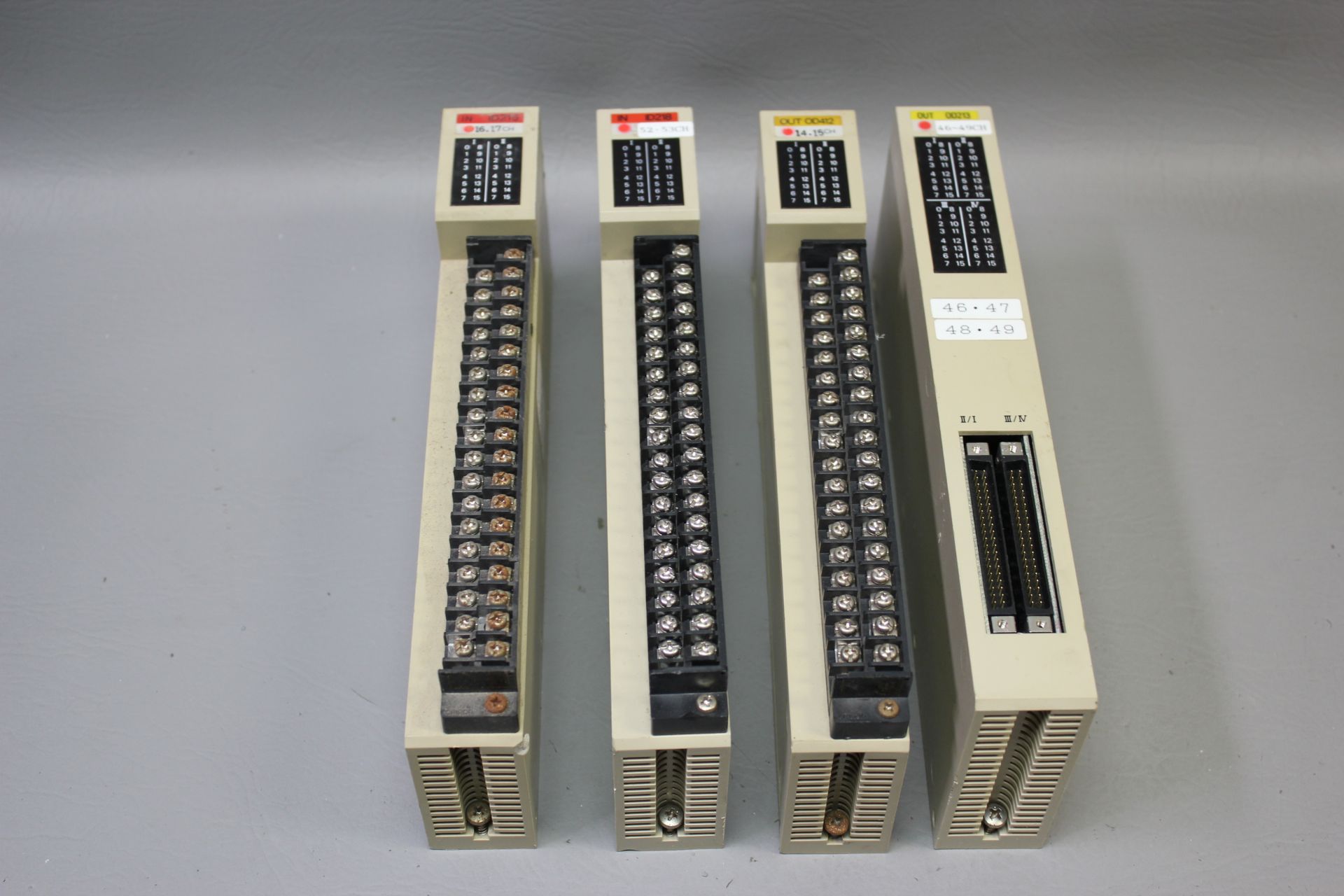 LOT OF OMRON PLC MODULES