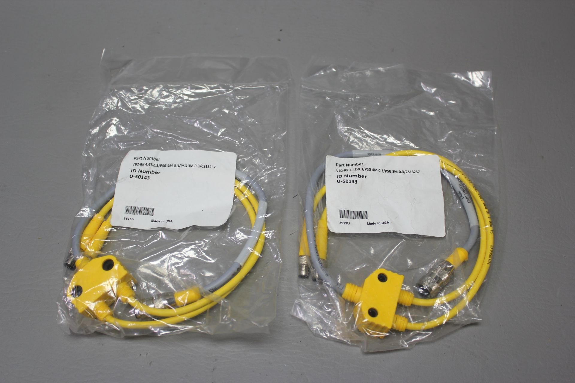 LOT OF 2 NEW TURCK CORDSETS