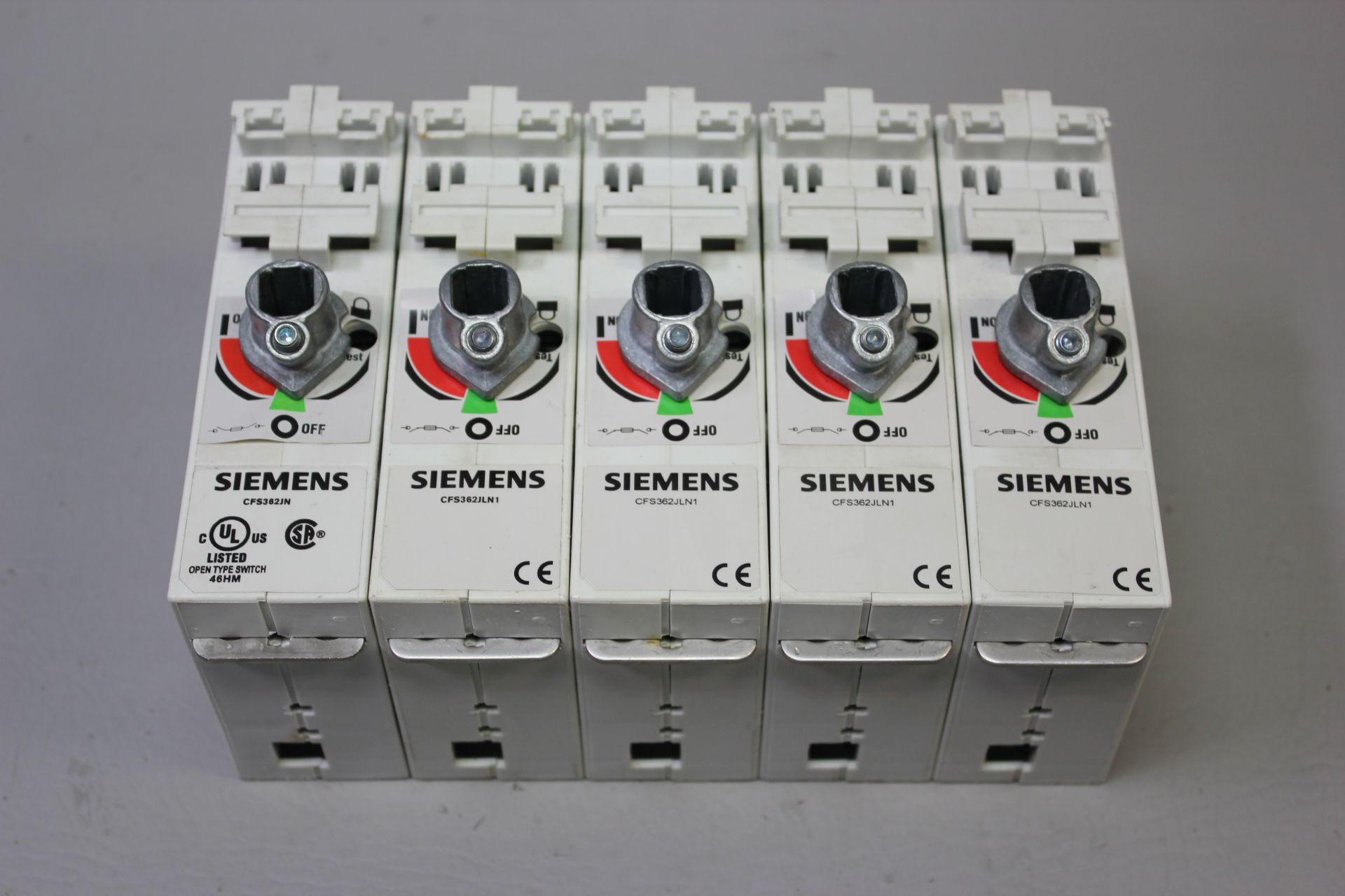 LOT OF 5 SIEMENS DISCONNECT SWITCHES