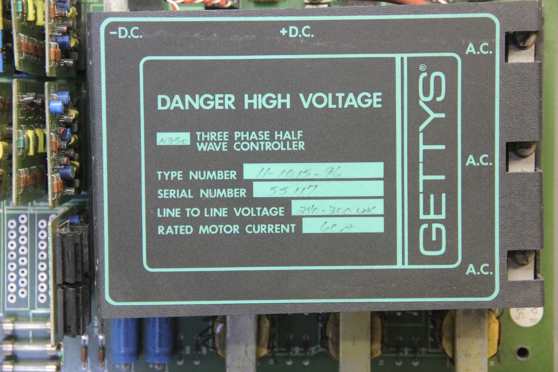 GETTYS N350 SERVO DRIVE - Image 3 of 4