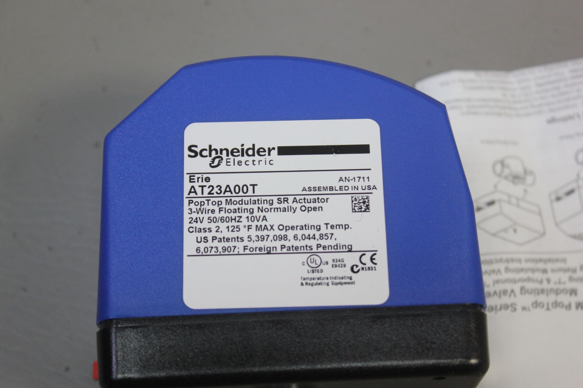 NEW SCHNEIDER ELECTRIC POP TOP MODULATING SR ACTUATOR - Image 5 of 5