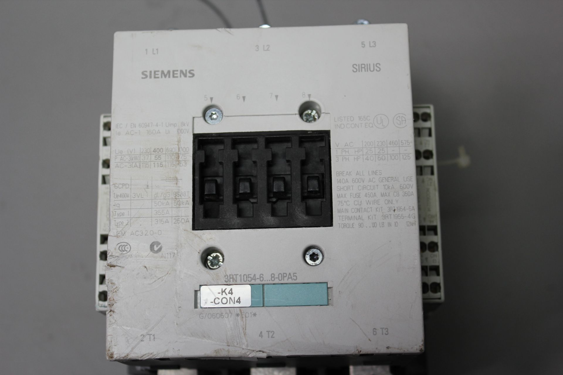 SIEMENS CONTACTOR - Image 2 of 4