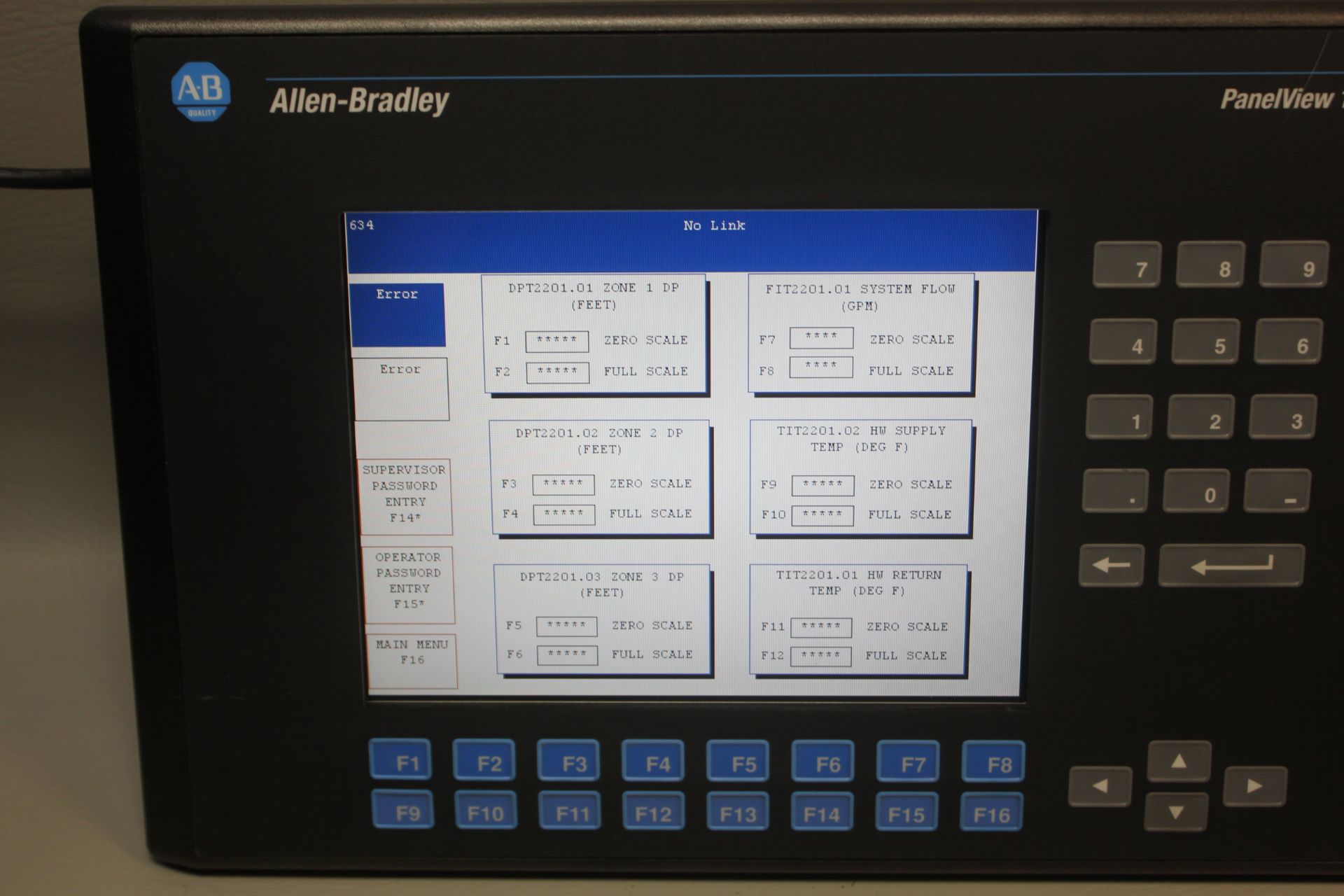 ALLEN BRADLEY PANELVIEW 1000 HMI - Image 15 of 15