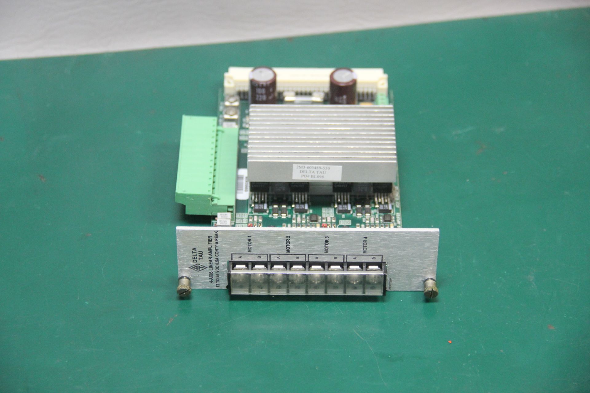 DELTA TAU 4 AXIS LINEAR AMPLIFIER CARD