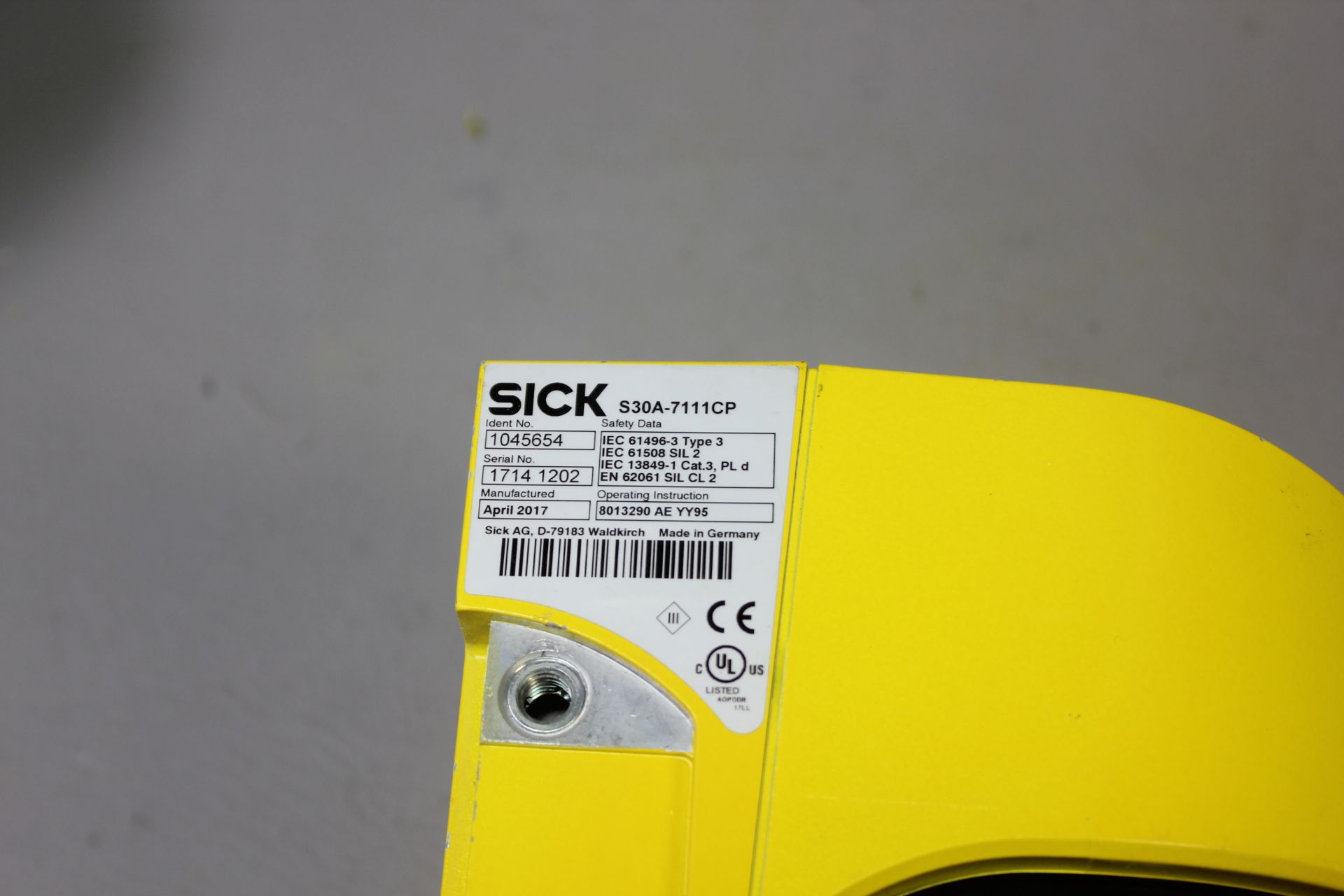 SICK SAFETY LASER SCANNER - Image 6 of 6