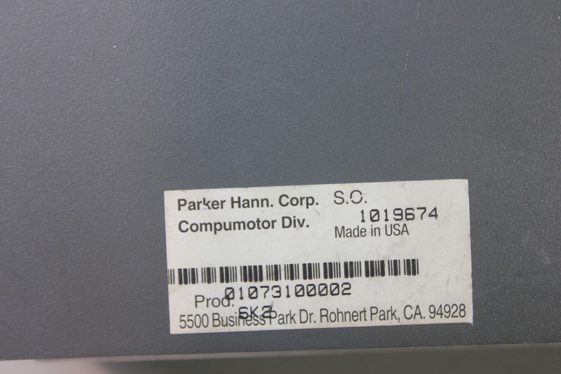 PARKER COMPUMOTOR 2 AXIS SERVO/STEPPER CONTROLLER - Image 3 of 5