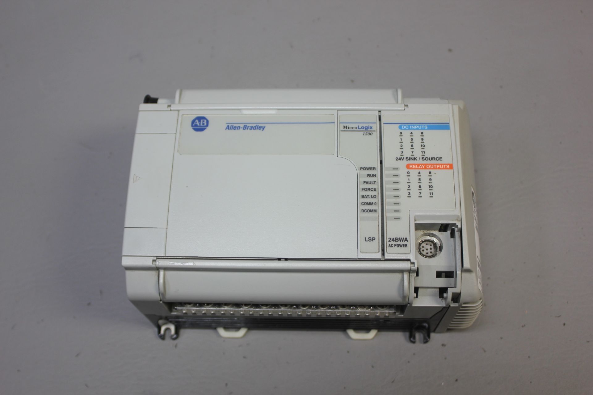 ALLEN BRADLEY MICROLOGIX 1500 CPU WITH BASE UNIT - Image 5 of 10