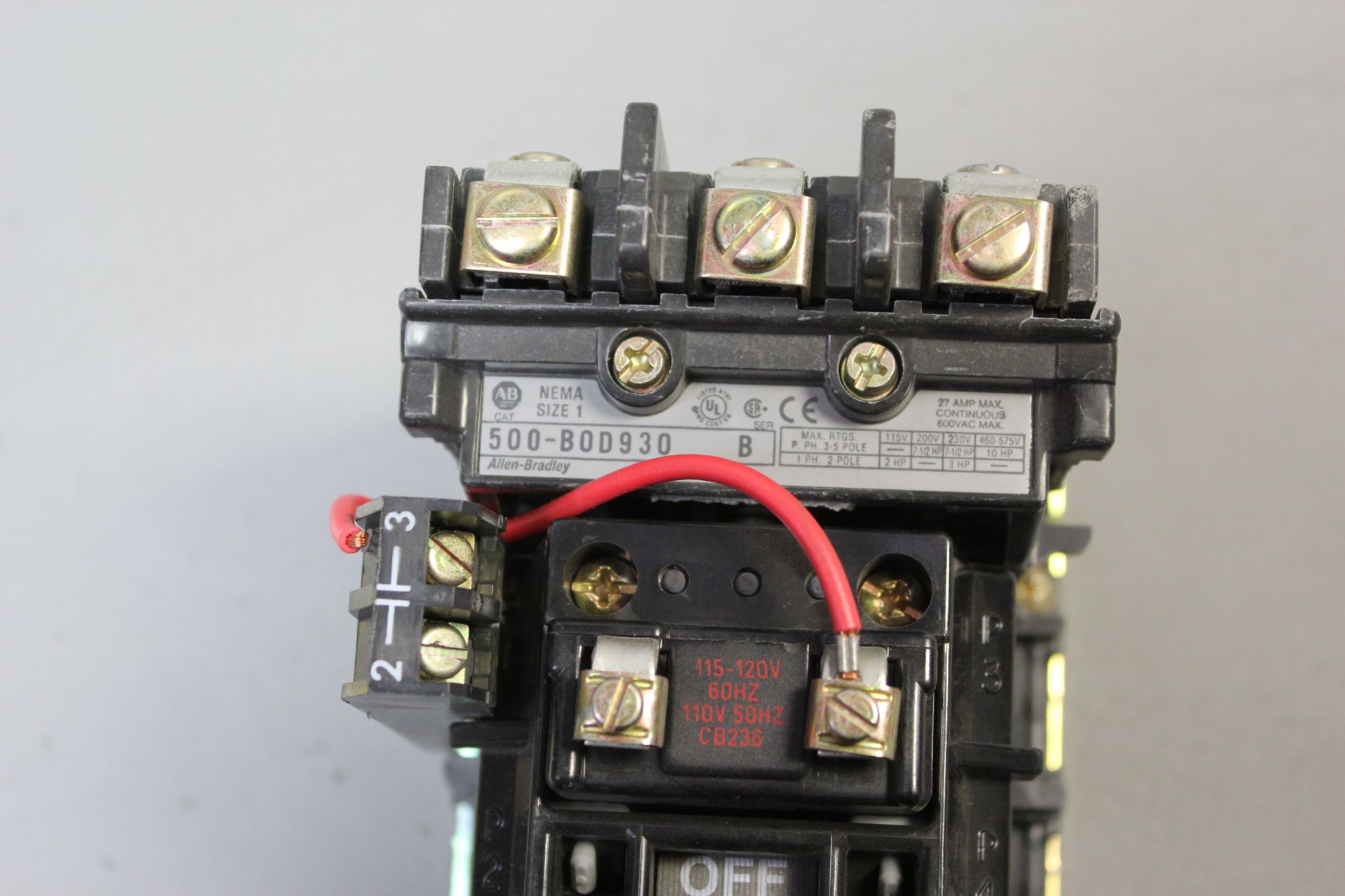 NEW ALLEN BRADLEY BULLETIN 500 AC CONTACTOR - Image 6 of 7