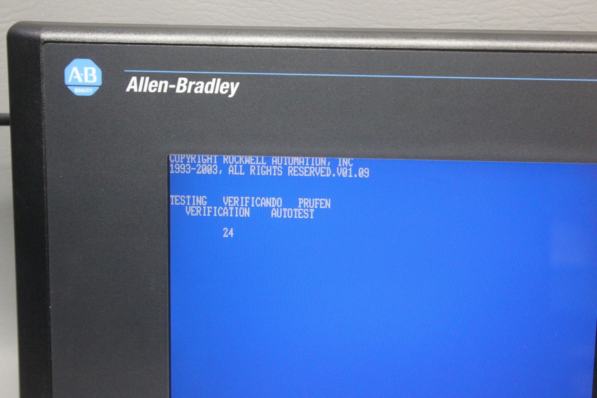 ALLEN BRADLEY PANELVIEW 1000 HMI - Image 10 of 15