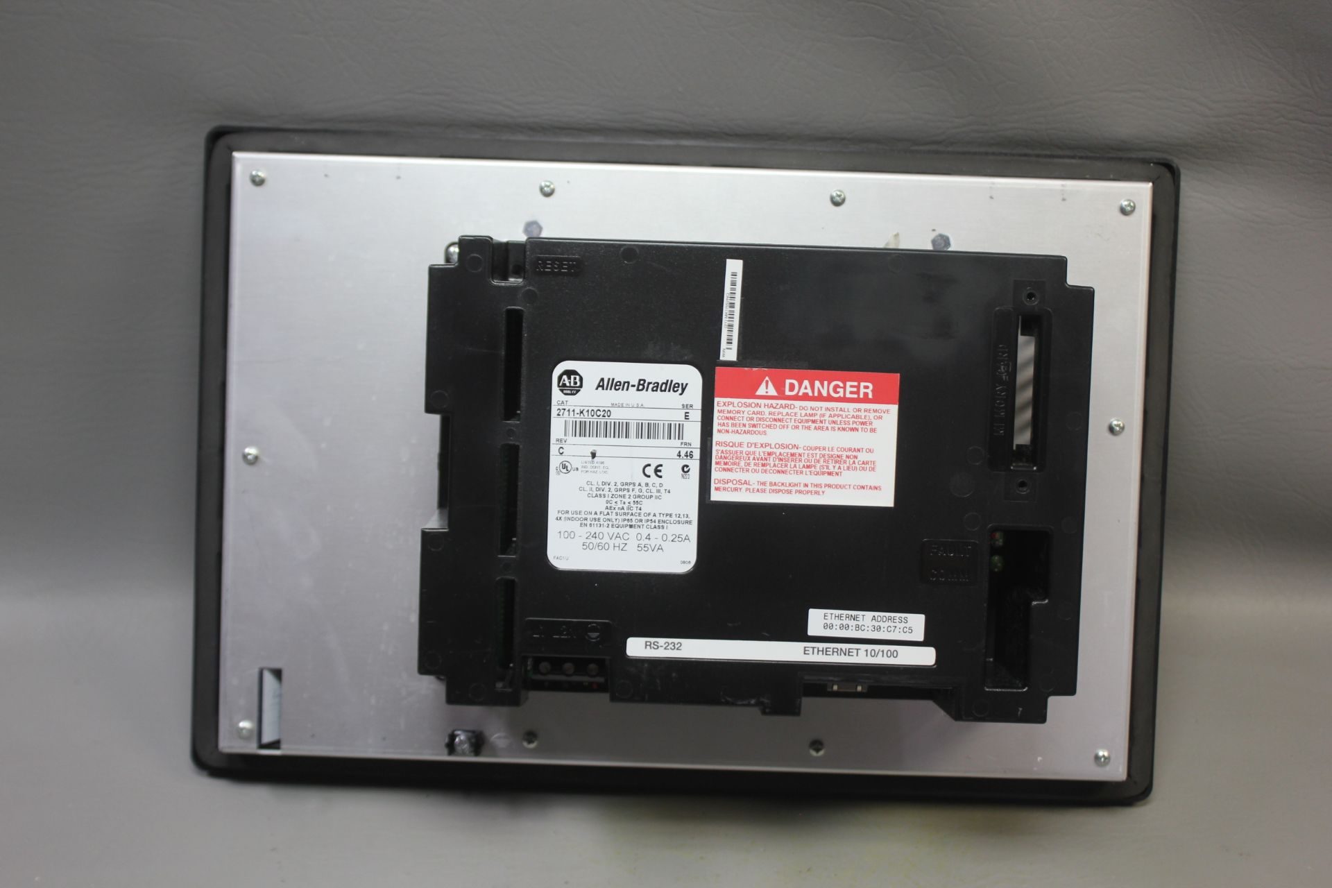 ALLEN BRADLEY PANELVIEW 1000 HMI - Image 4 of 14