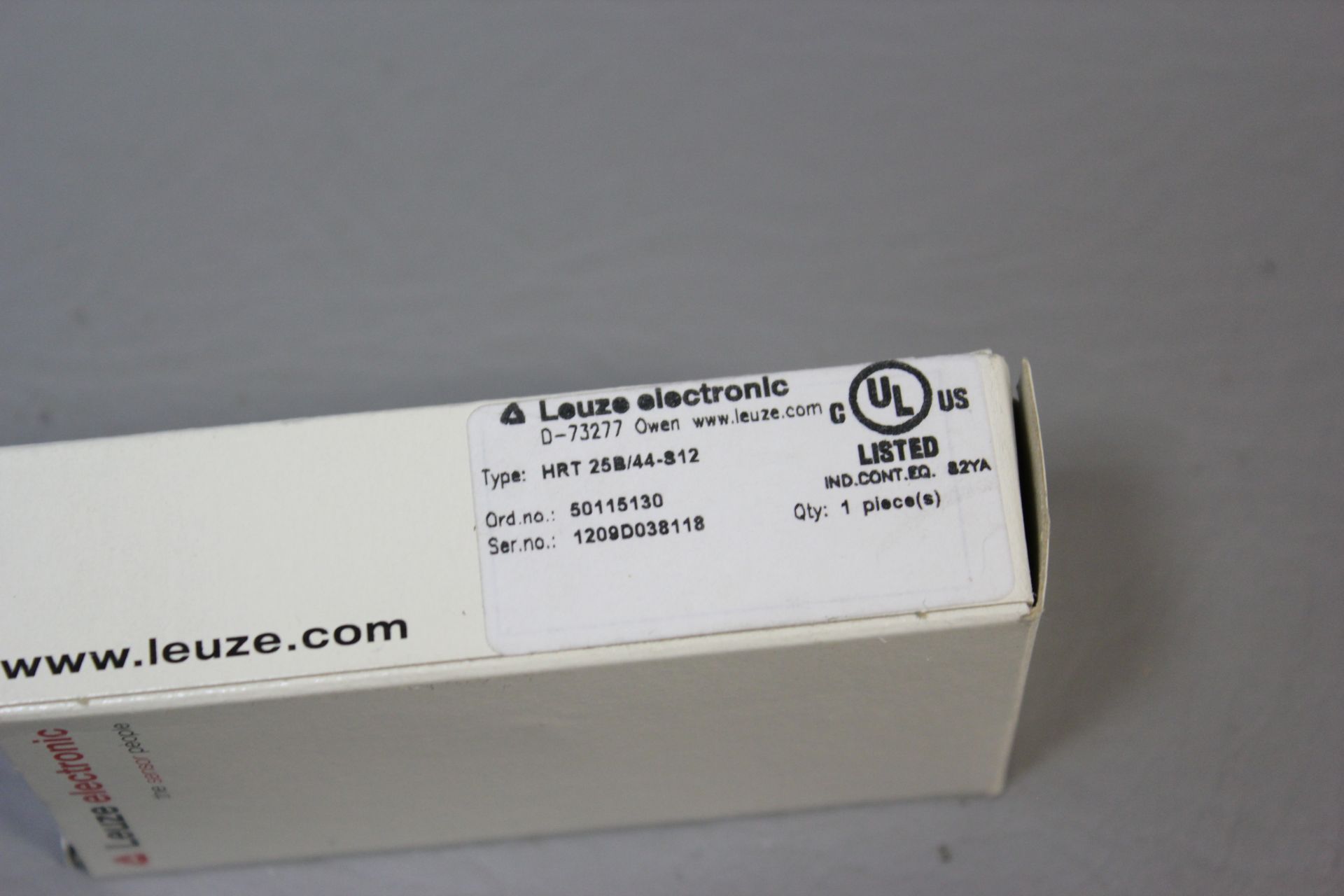 NEW LEUZE DIFFUSE PROXIMITY SENSOR - Image 5 of 5