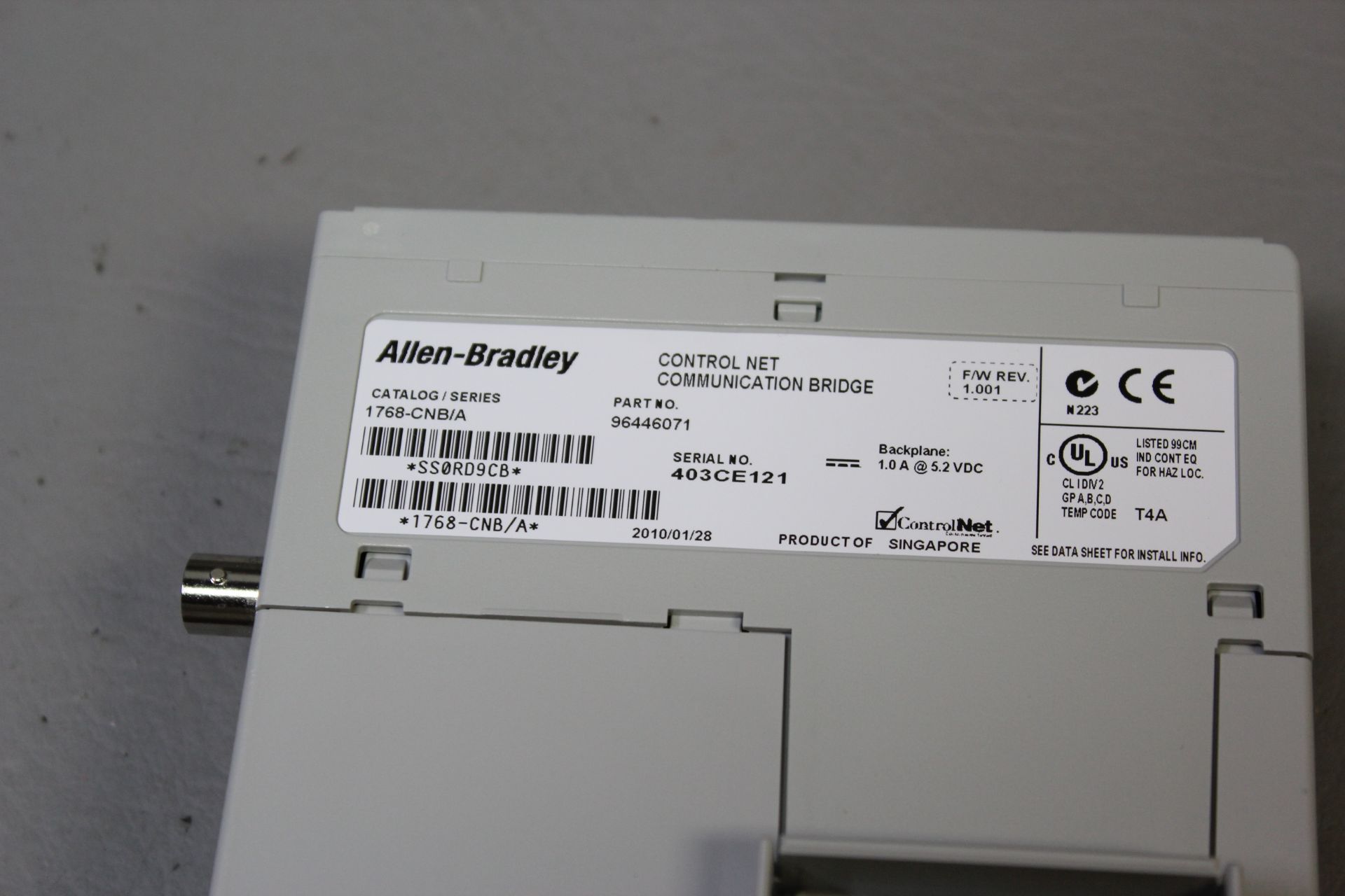 ALLEN BRADLEY CONTROL NET MODULE - Image 4 of 4