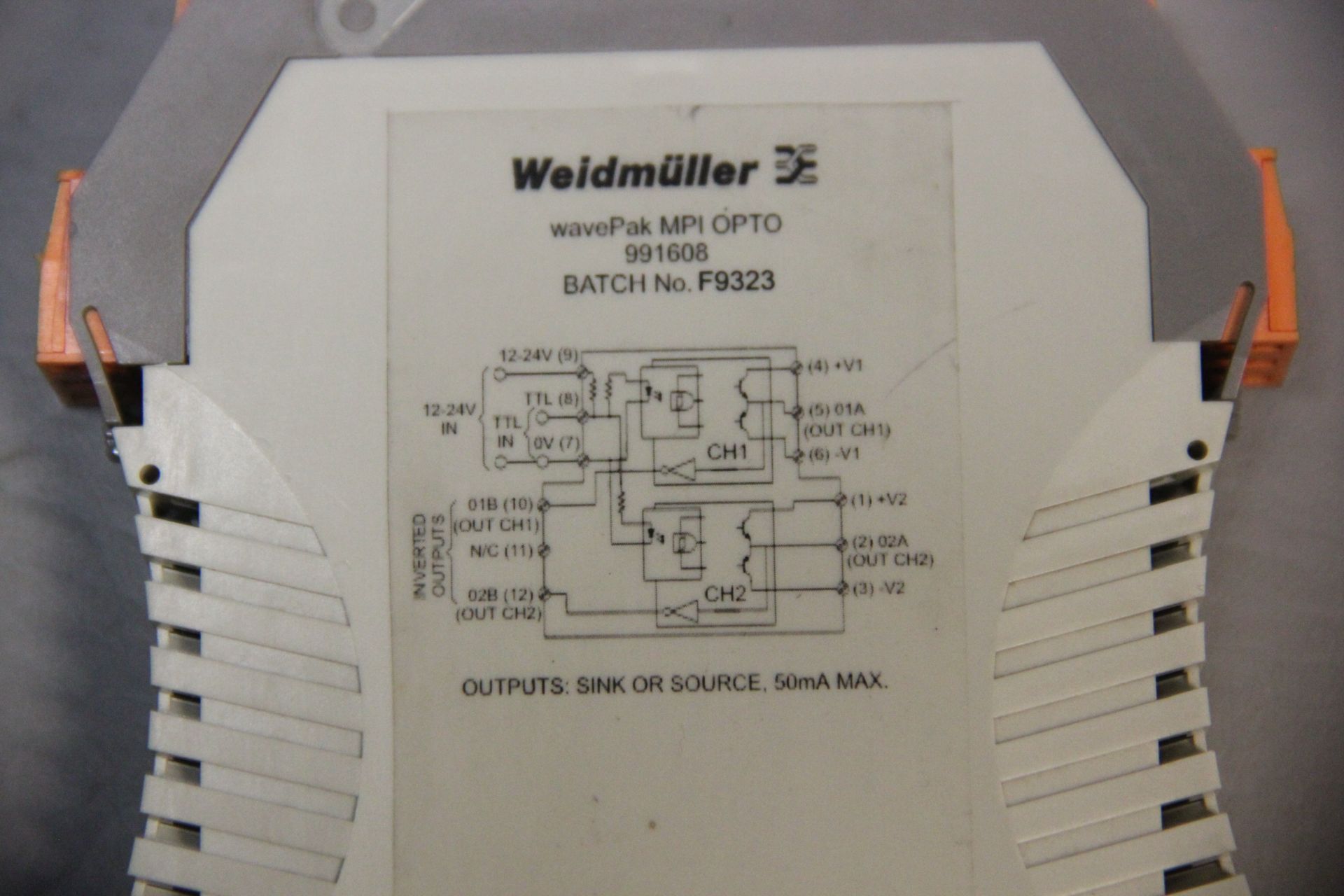 UNUSED WEIDMULLER WAVEPAK HIGH SPEED OPTOCOUPLER - Bild 3 aus 3