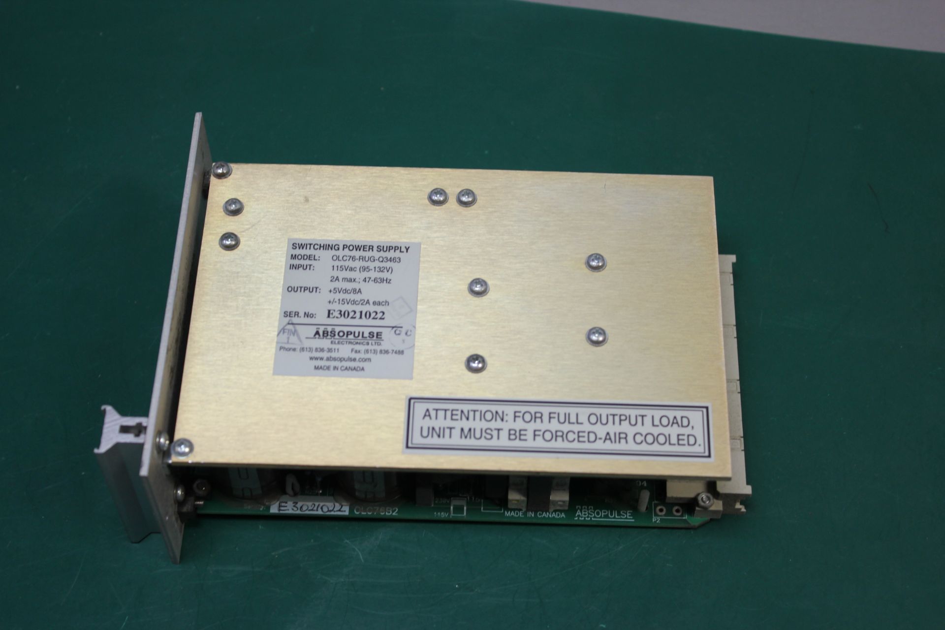 ABSOPULSE SWITCHING POWER SUPPLY