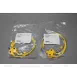 LOT OF 2 NEW TURCK CORDSETS