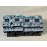 LOT OF (4) SIEMENS CONTACTORS