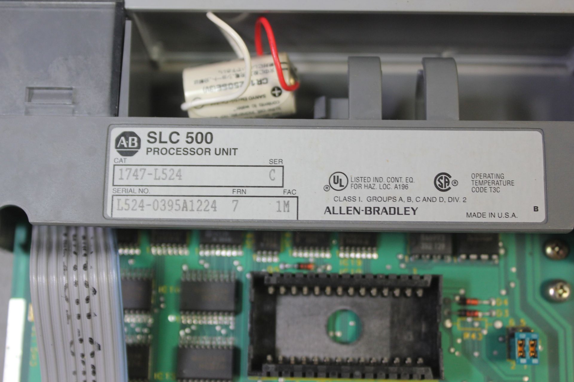 ALLEN BRADLEY PROCESSOR UNIT - Image 3 of 3