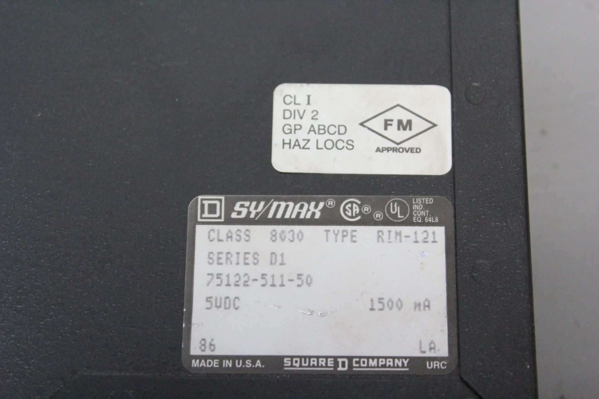 2 SQUARE D SY/MAX PLC MODULES - Image 6 of 7