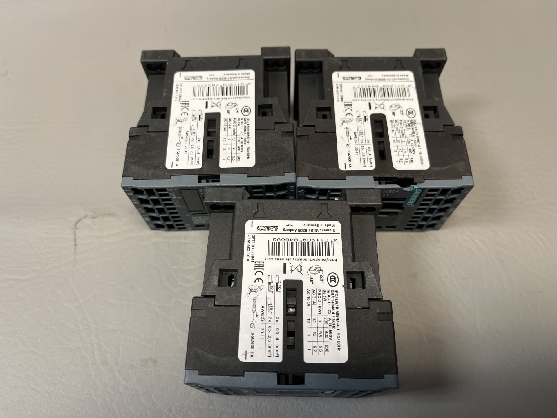 LOT OF (3) SIEMENS CONTACTORS - Image 3 of 3