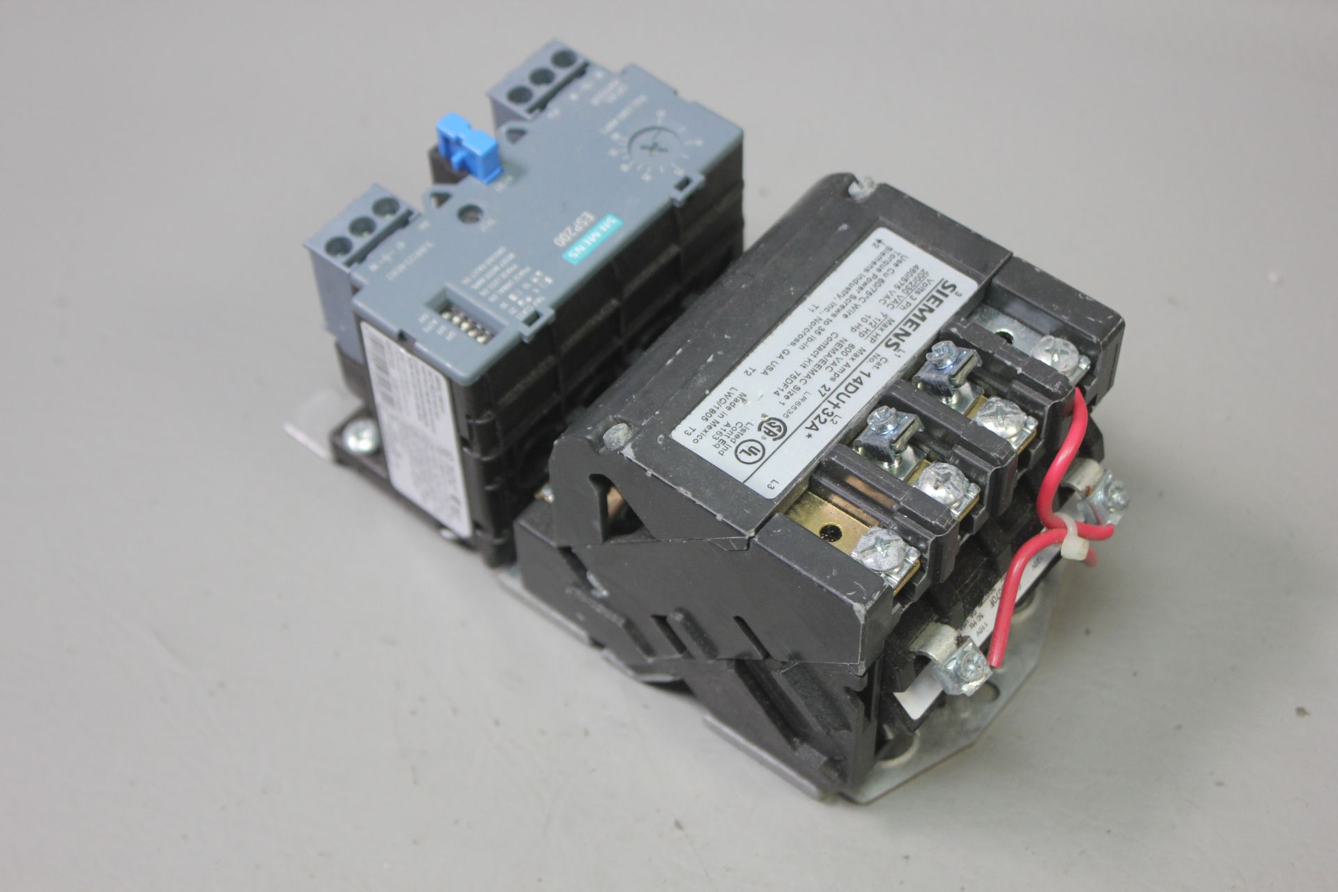 SIEMENS MOTOR STARTER WITH SOLID STATE OVERLOAD RELAY - Image 3 of 4
