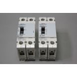 2 UNUSED SIEMENS 15A CIRCUIT BREAKERS