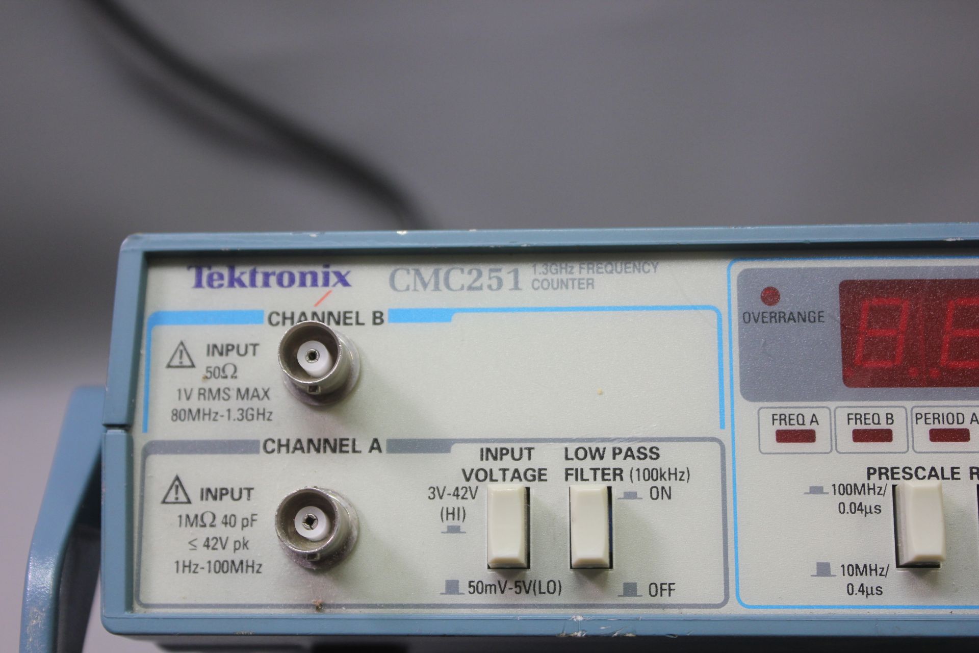 TEKTRONIX 1.3GHZ FREQUENCY COUNTER - Image 13 of 13
