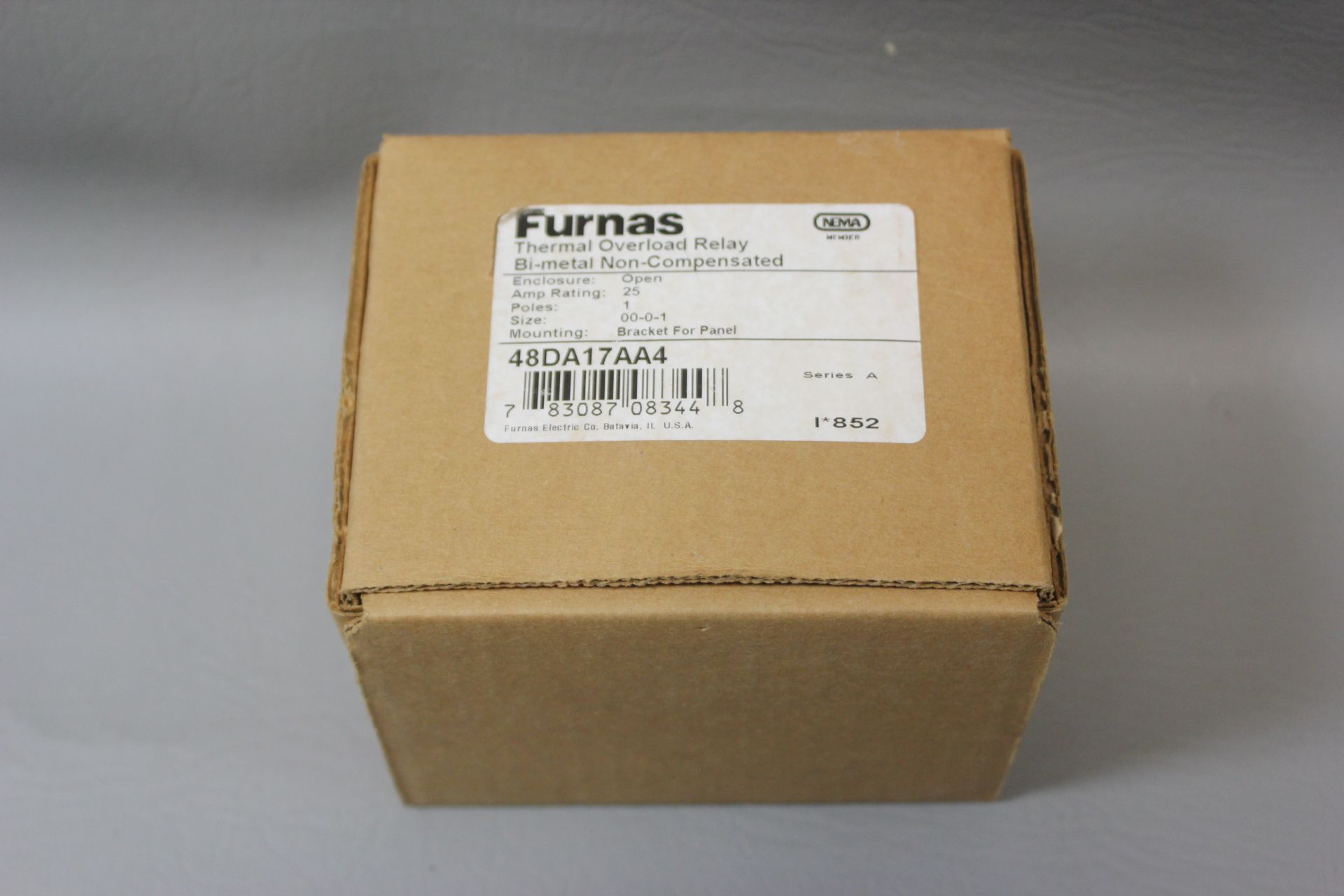 NEW FURNAS THERMAL OVERLOAD RELAY