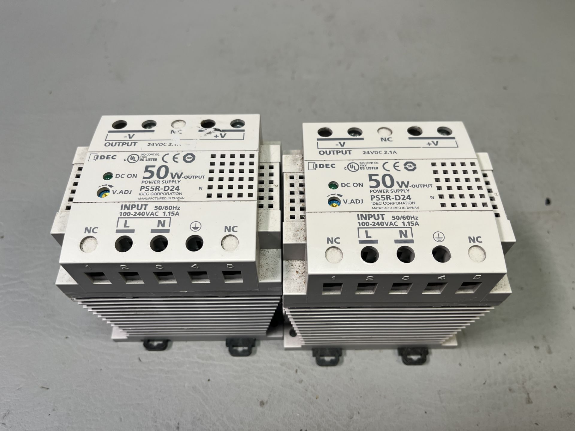 LOT OF 2 IDEC POWER SUPPLIES