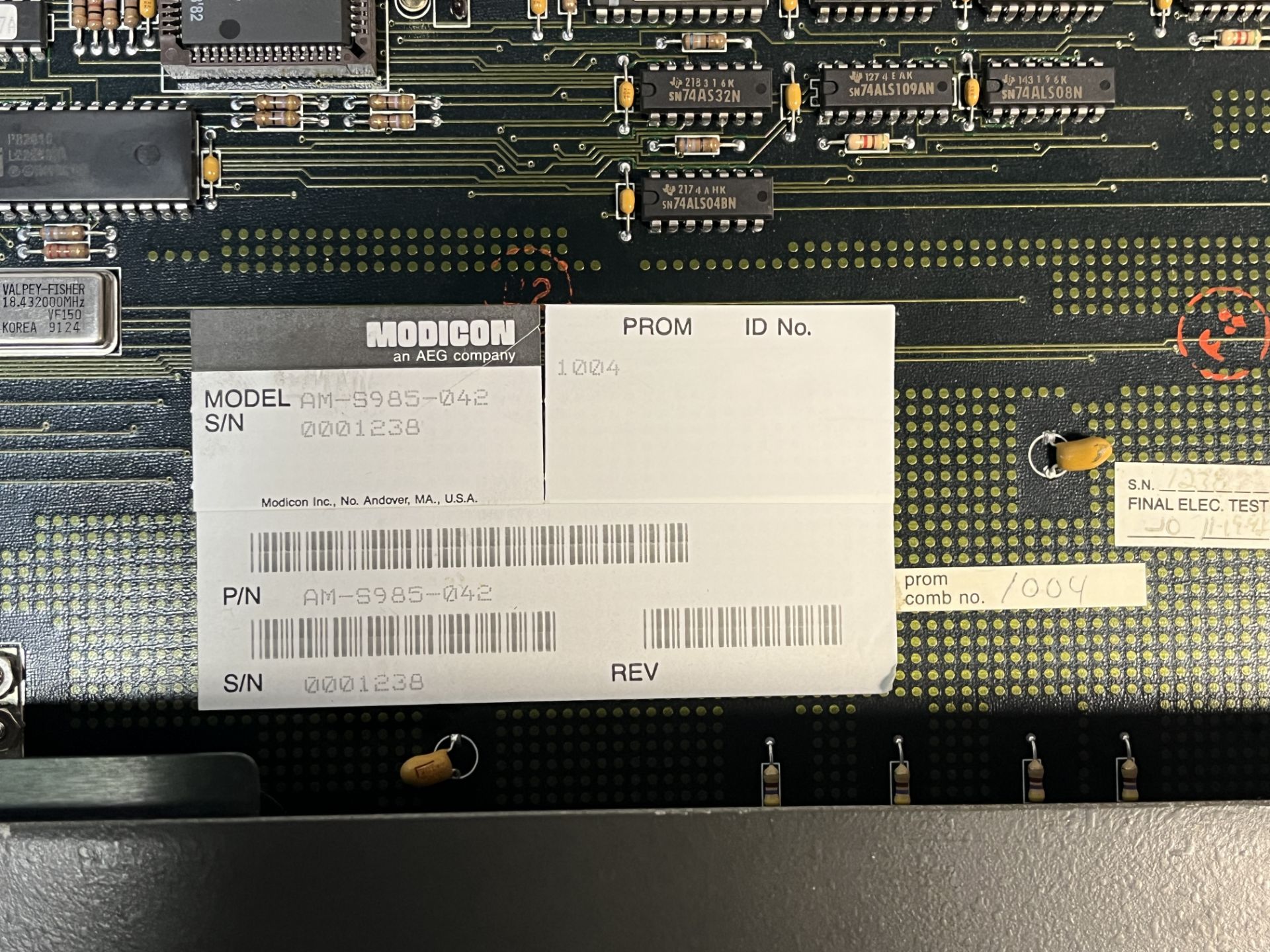 MODICON MODBUS MODULE