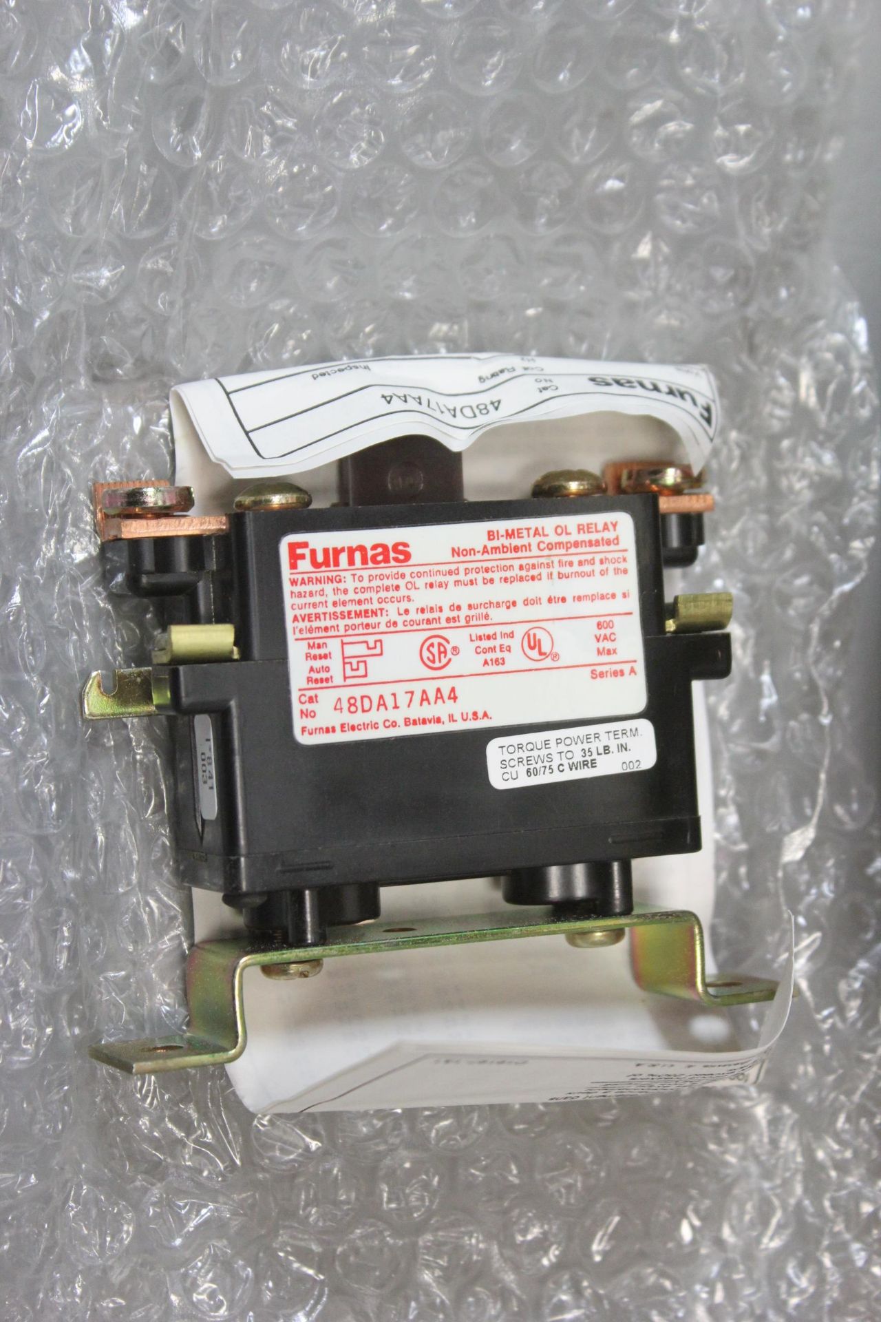 NEW FURNAS THERMAL OVERLOAD RELAY - Image 3 of 4