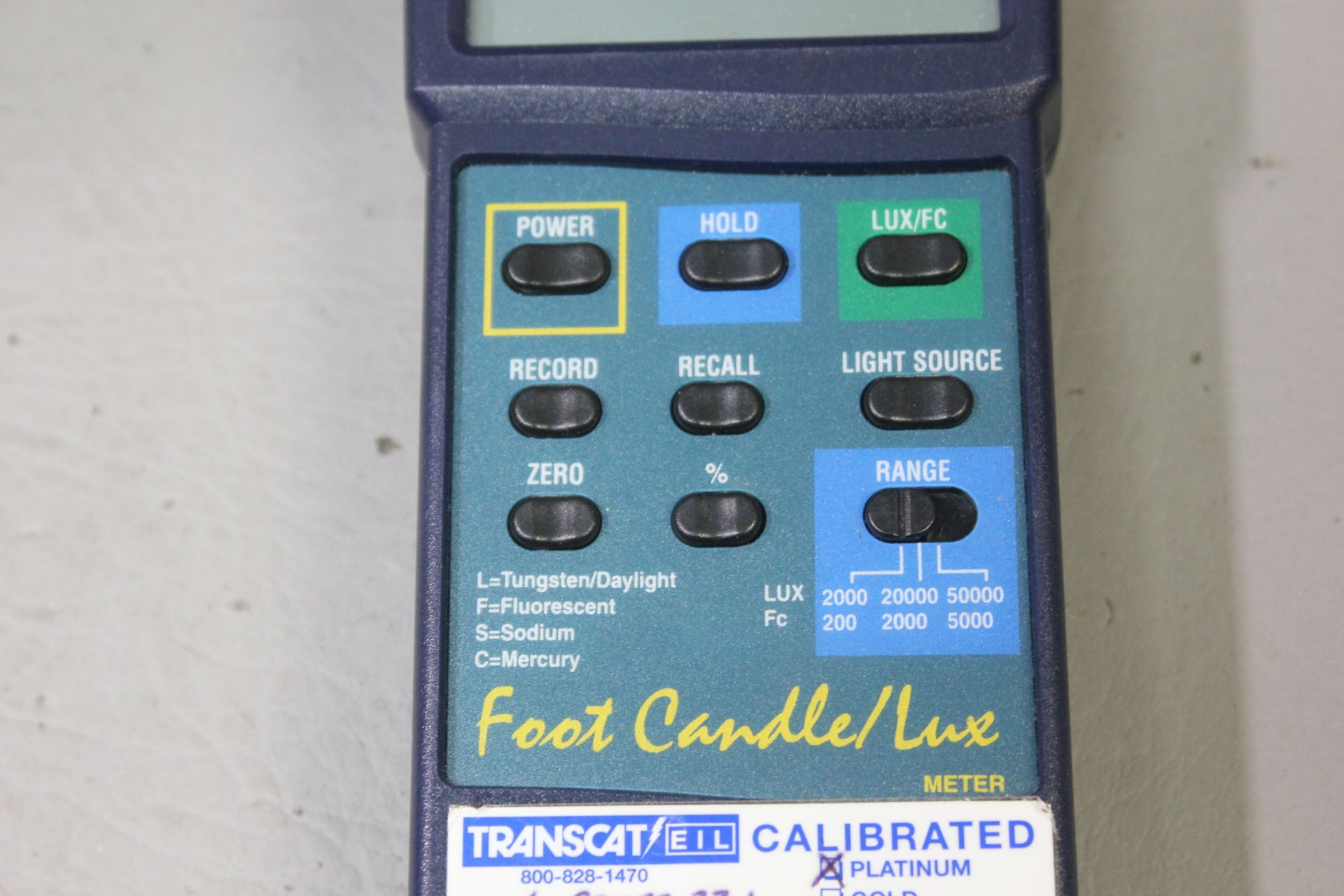 EXTECH FOOT CANDLE/LUXE METER - Image 4 of 14