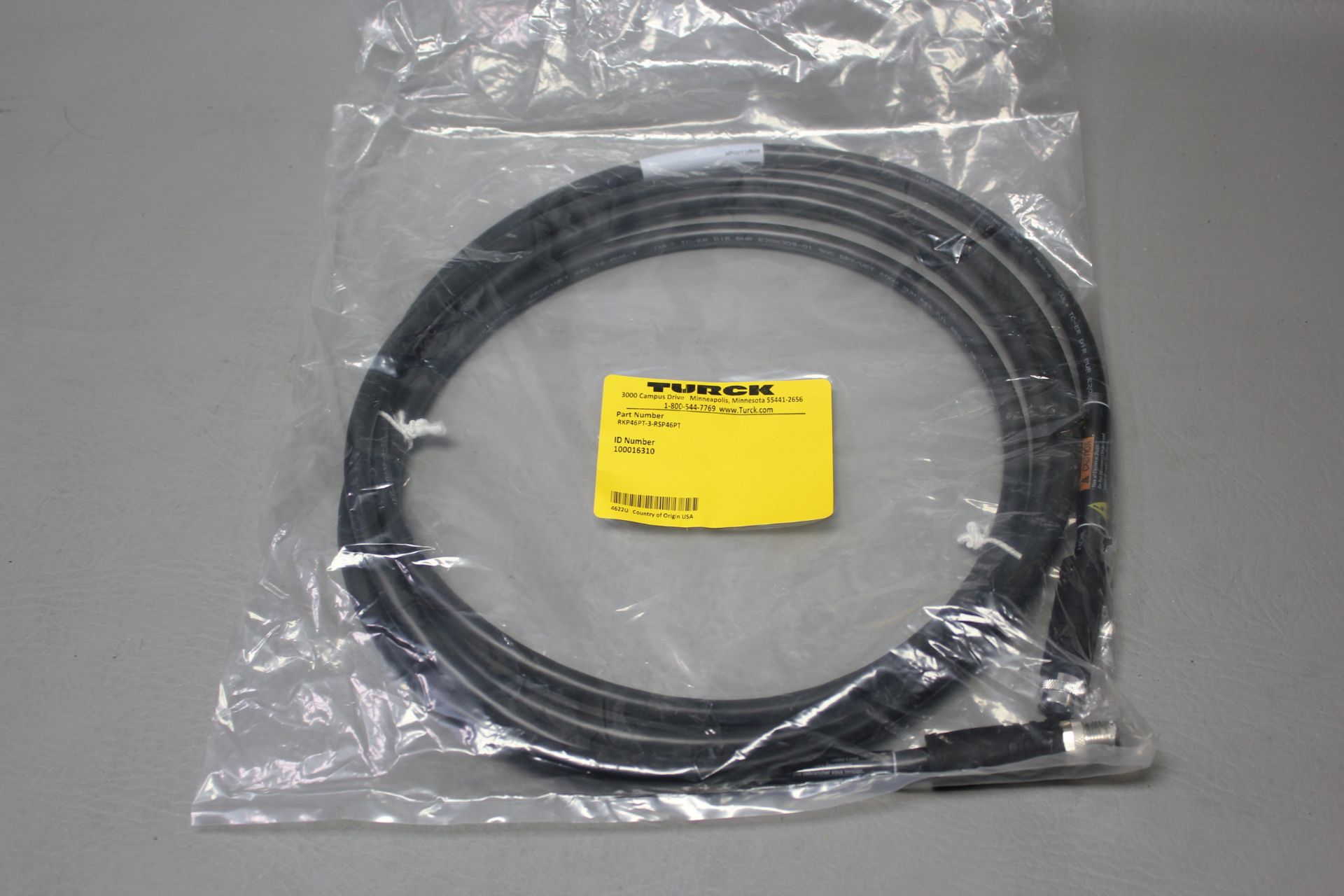 NEW TURCK CABLE ASSEMBLY