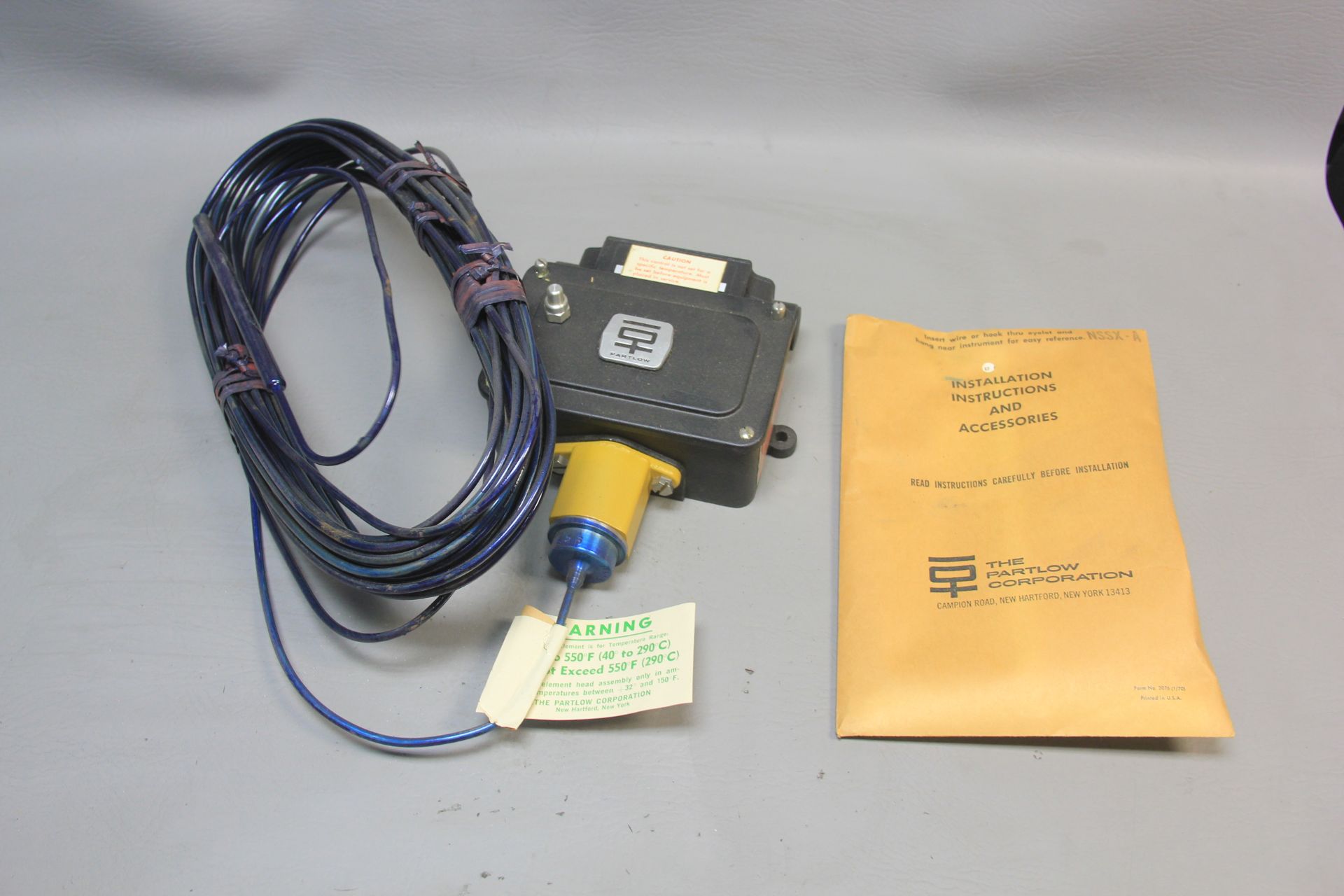 UNUSED PARTLOW HIGH TEMPERATURE LIMIT SWITCH - Image 2 of 5