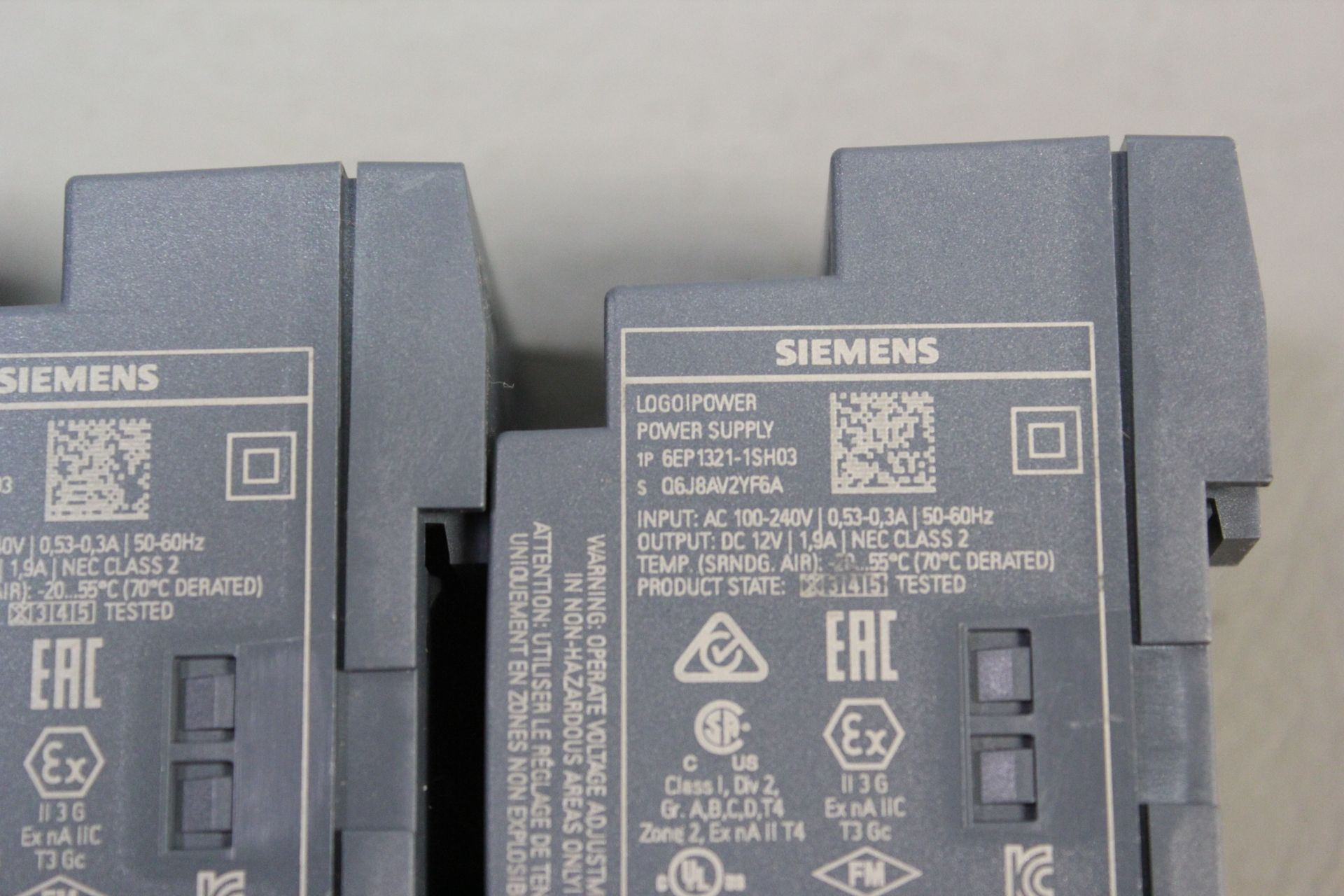 3 UNUSED SIEMENS LOGO! PLC POWER SUPPLIES - Image 4 of 4