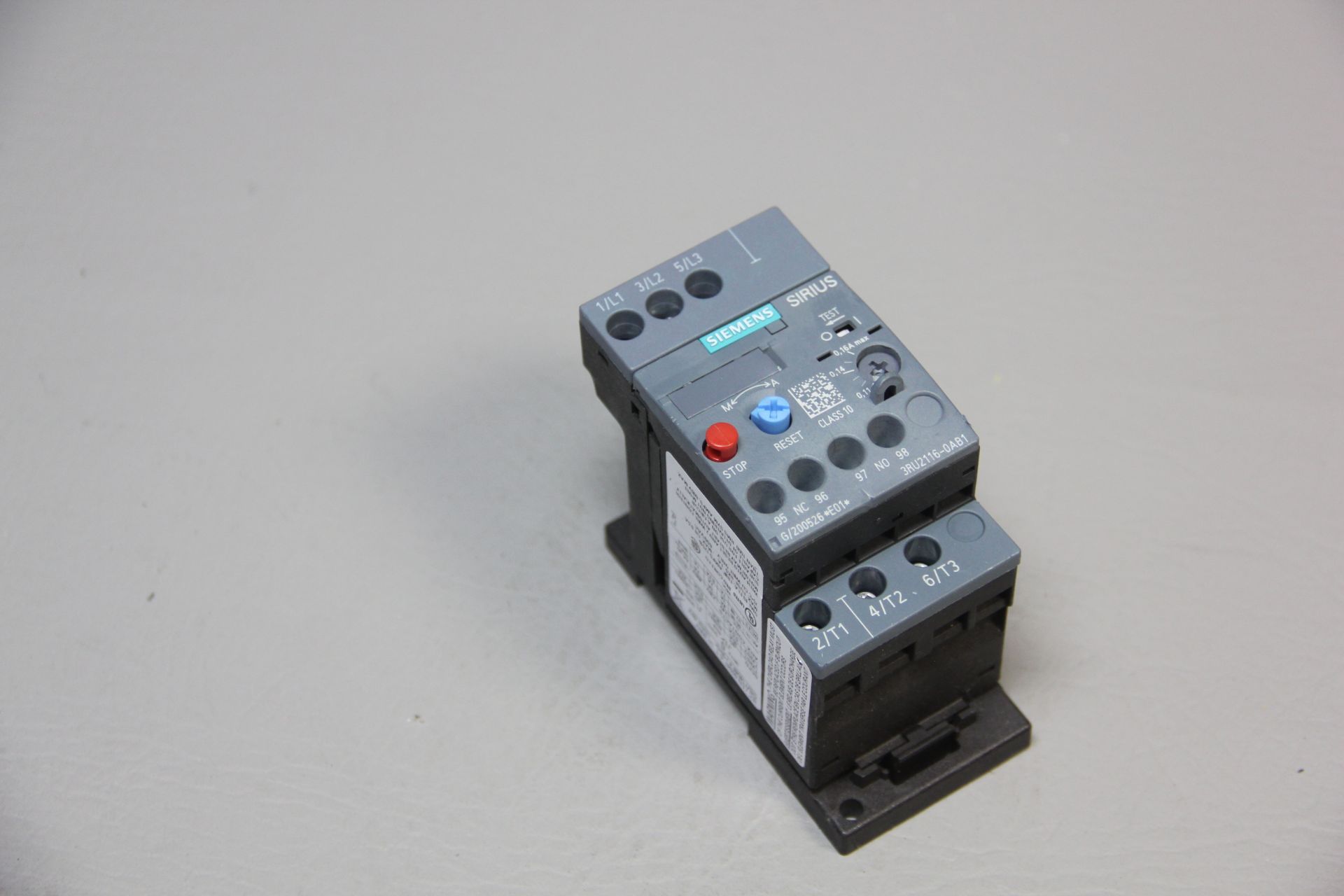 SIEMENS OVERLOAD RELAY