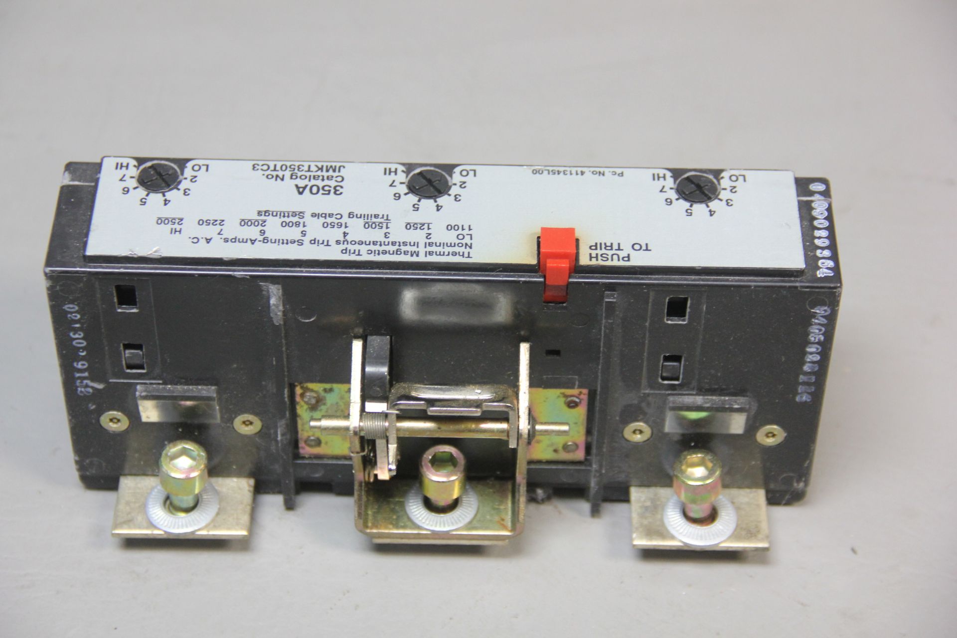 SIEMENS 350A CIRCUIT BREAKER TRIP UNIT - Image 2 of 4