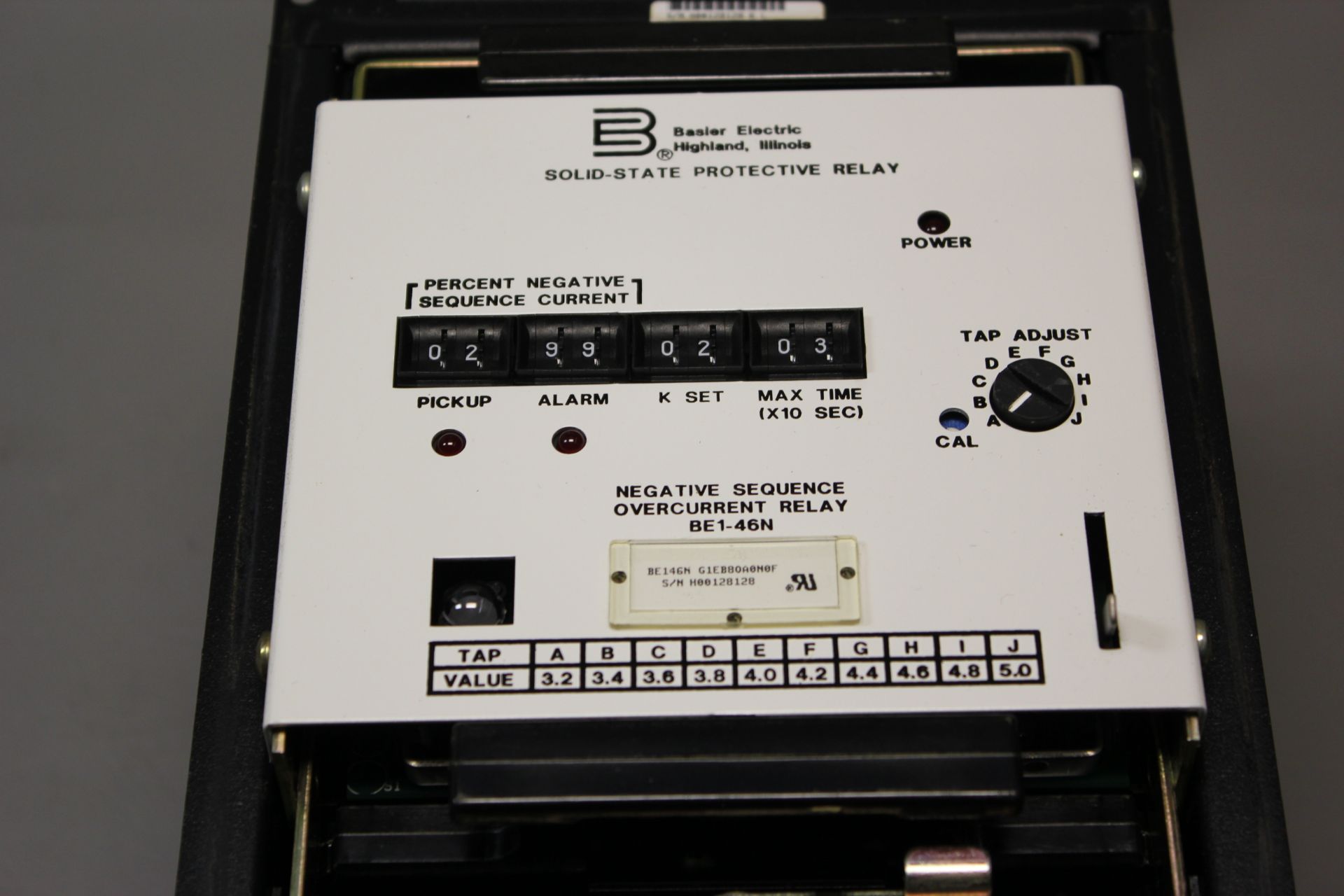 UNUSED BASLER SOLID STATE PROTECTIVE RELAY - Image 3 of 4