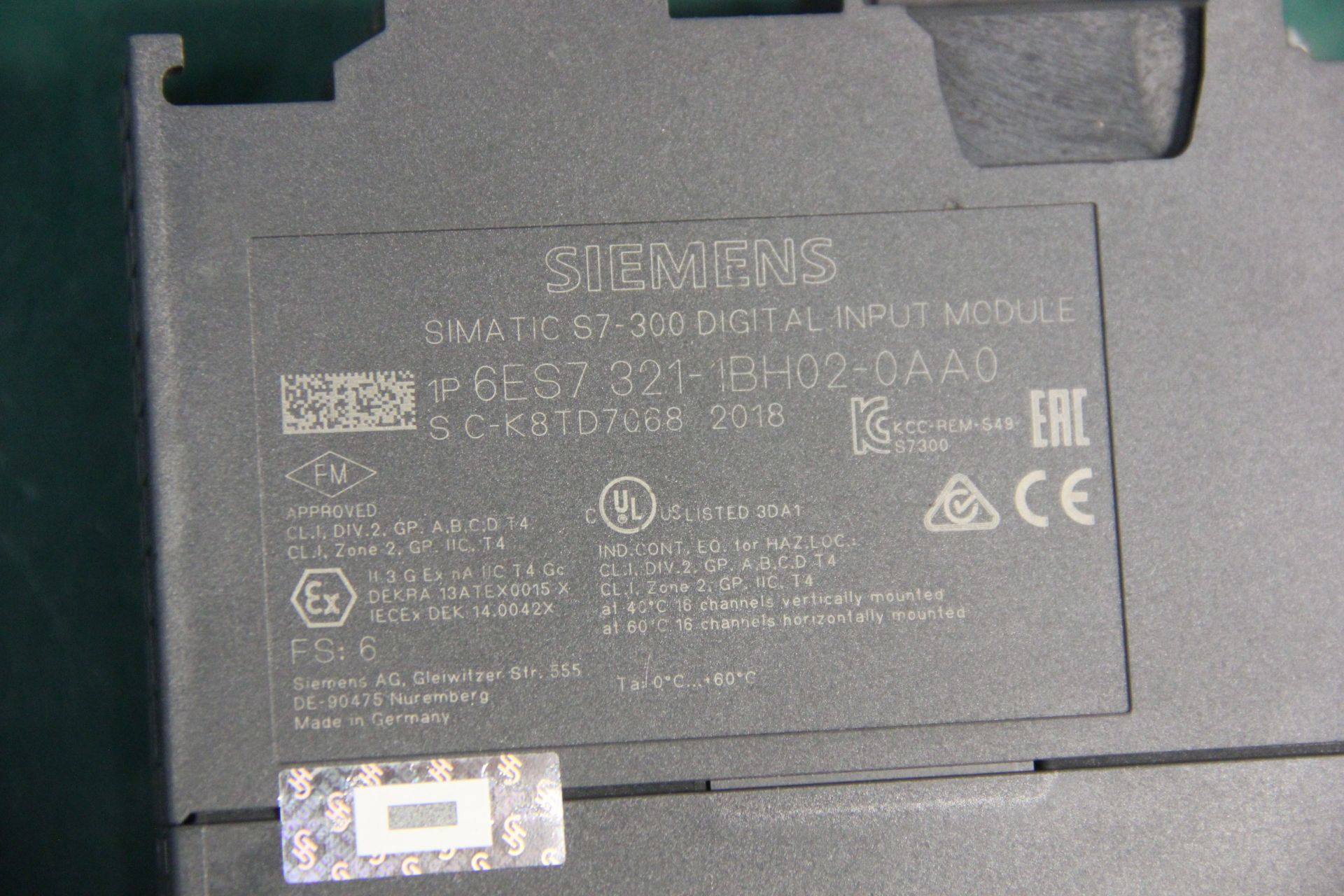 SIEMENS SIMATIC S7 PLC MODULE - Image 5 of 5