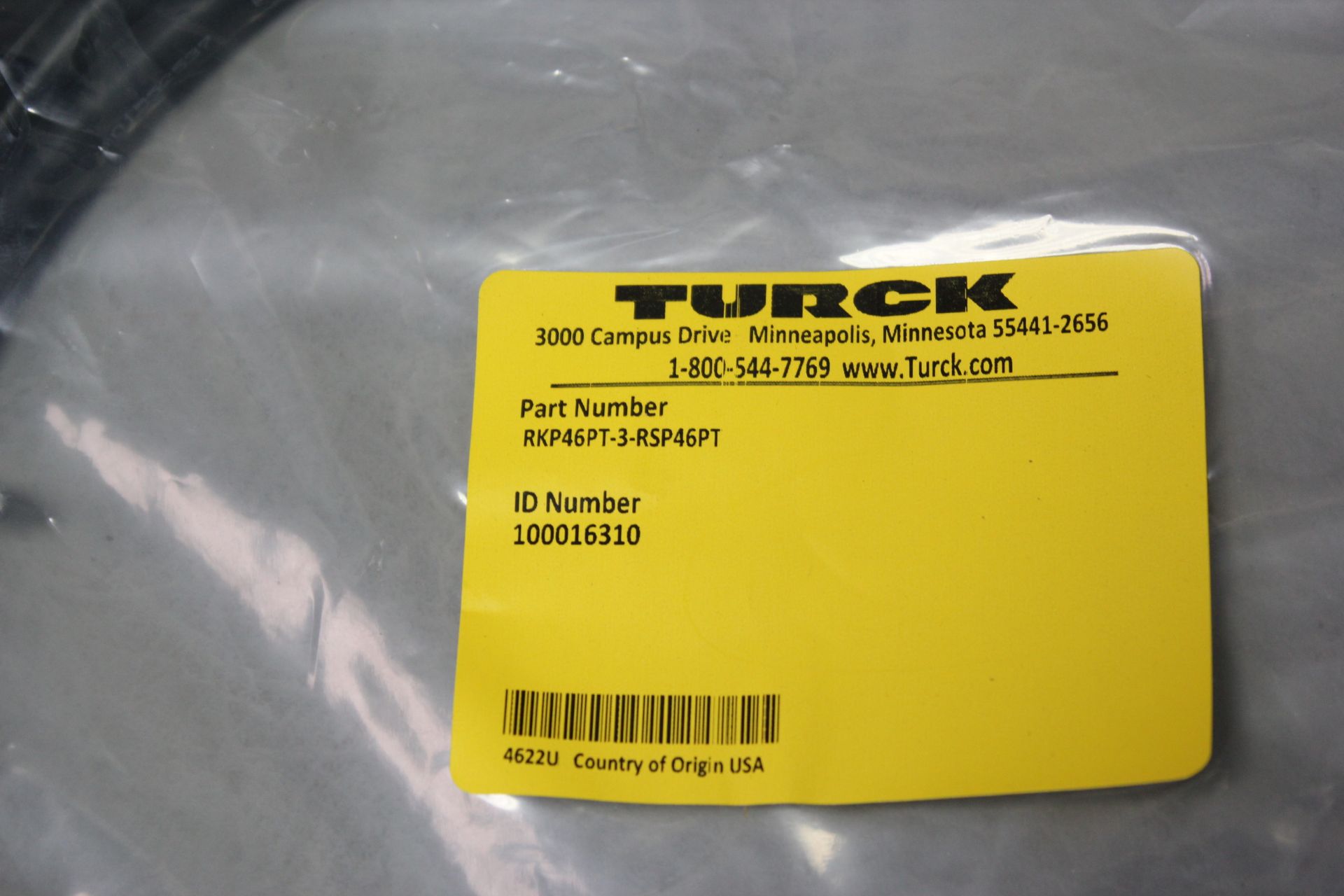 NEW TURCK CABLE ASSEMBLY - Image 2 of 3